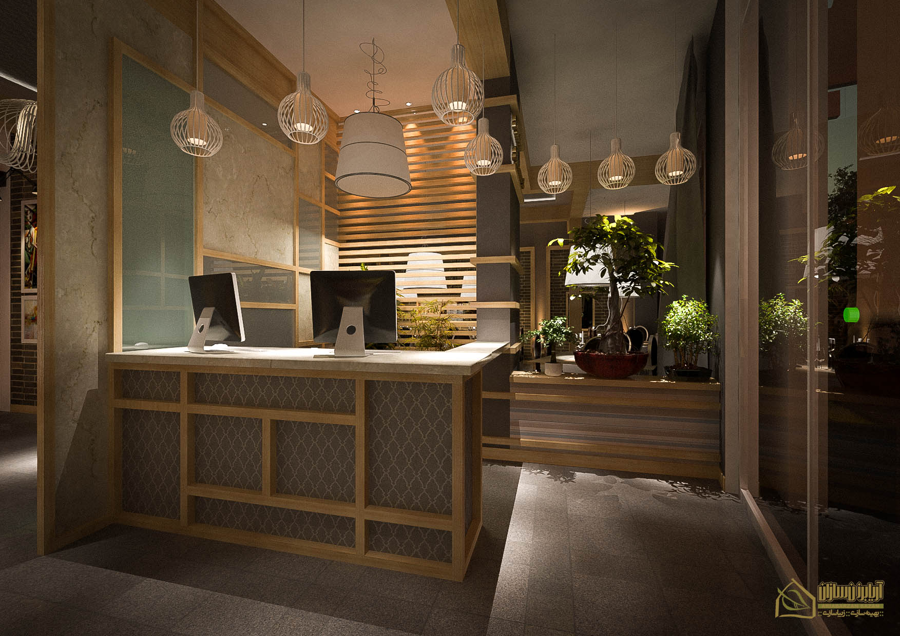 commercial interior food complex design architecture