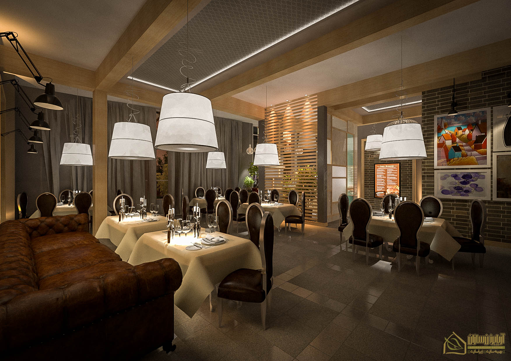 commercial interior food complex design architecture
