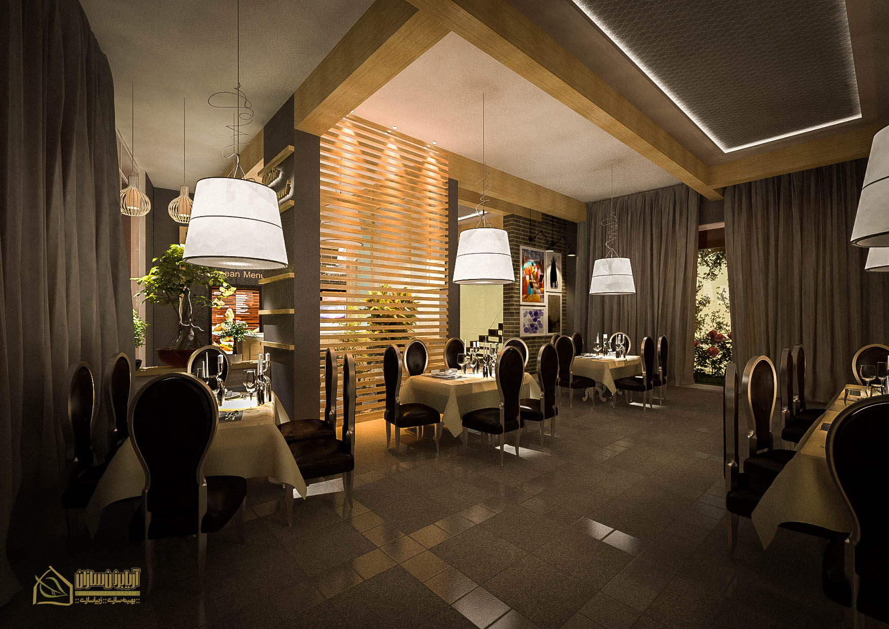 commercial interior food complex design architecture