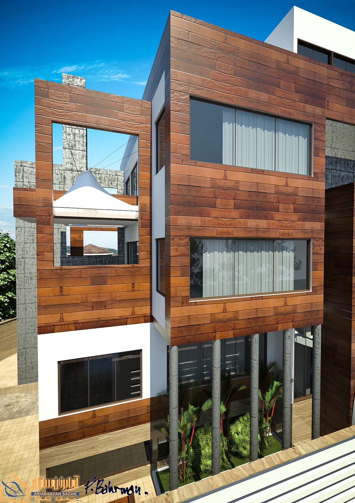 apartment exterior design architecture