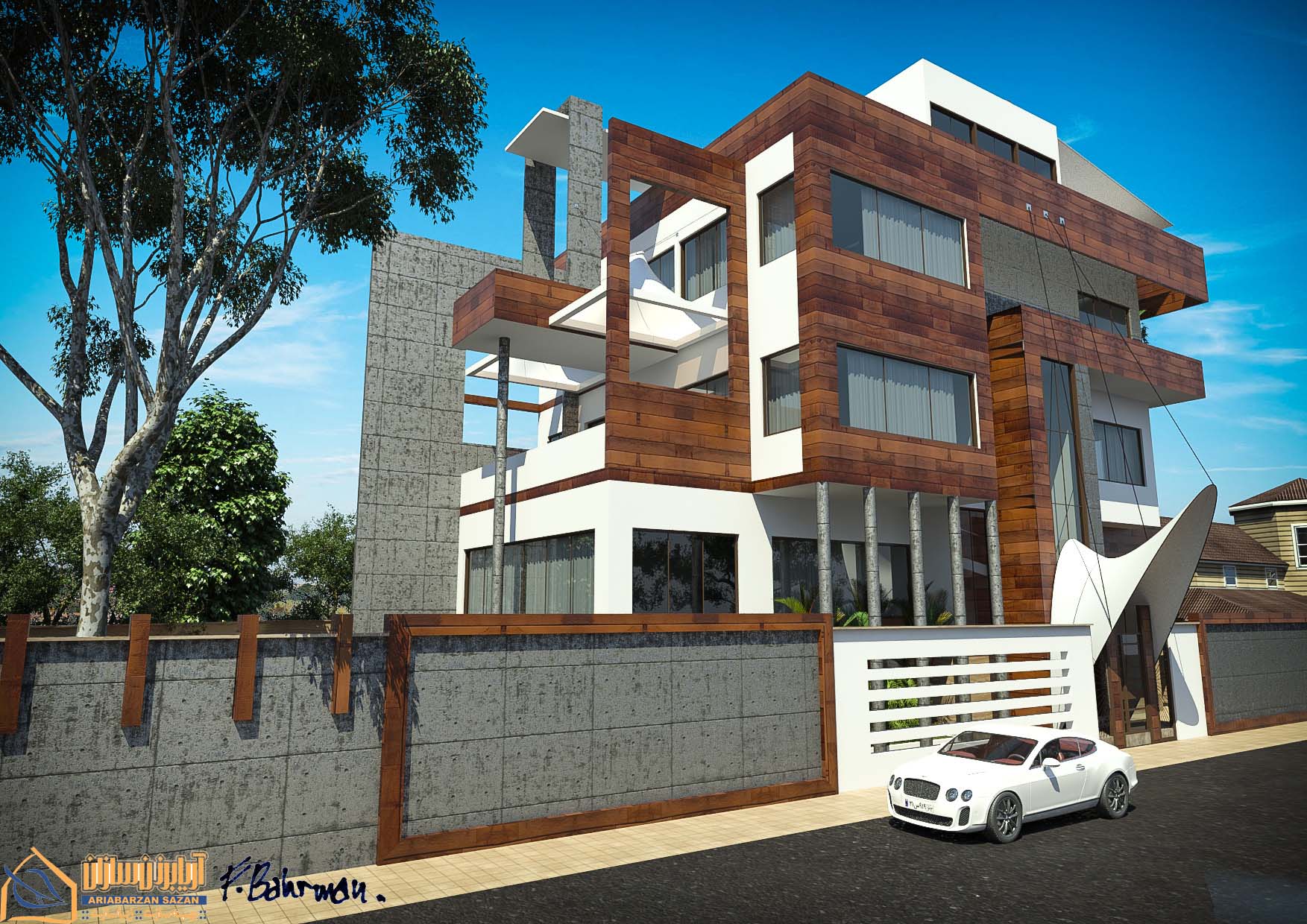 apartment exterior design architecture