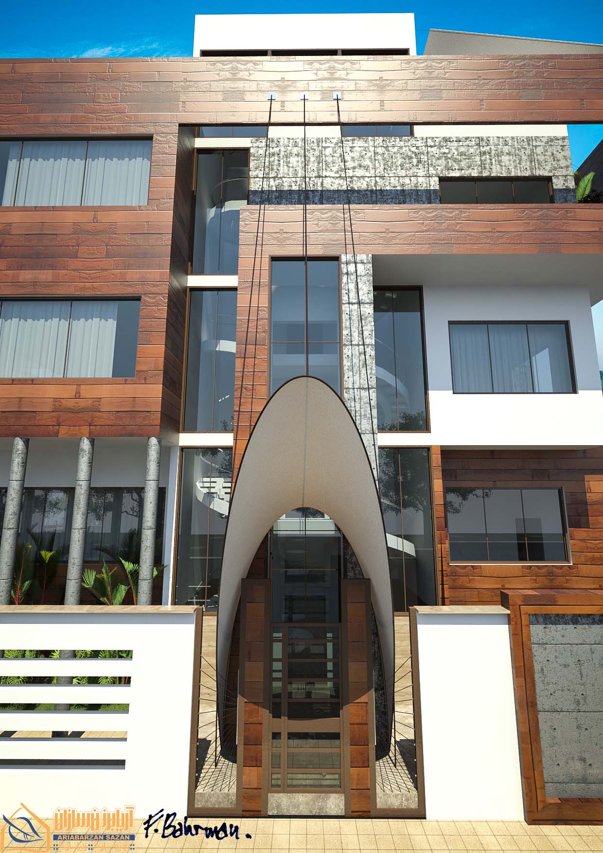 apartment exterior design architecture