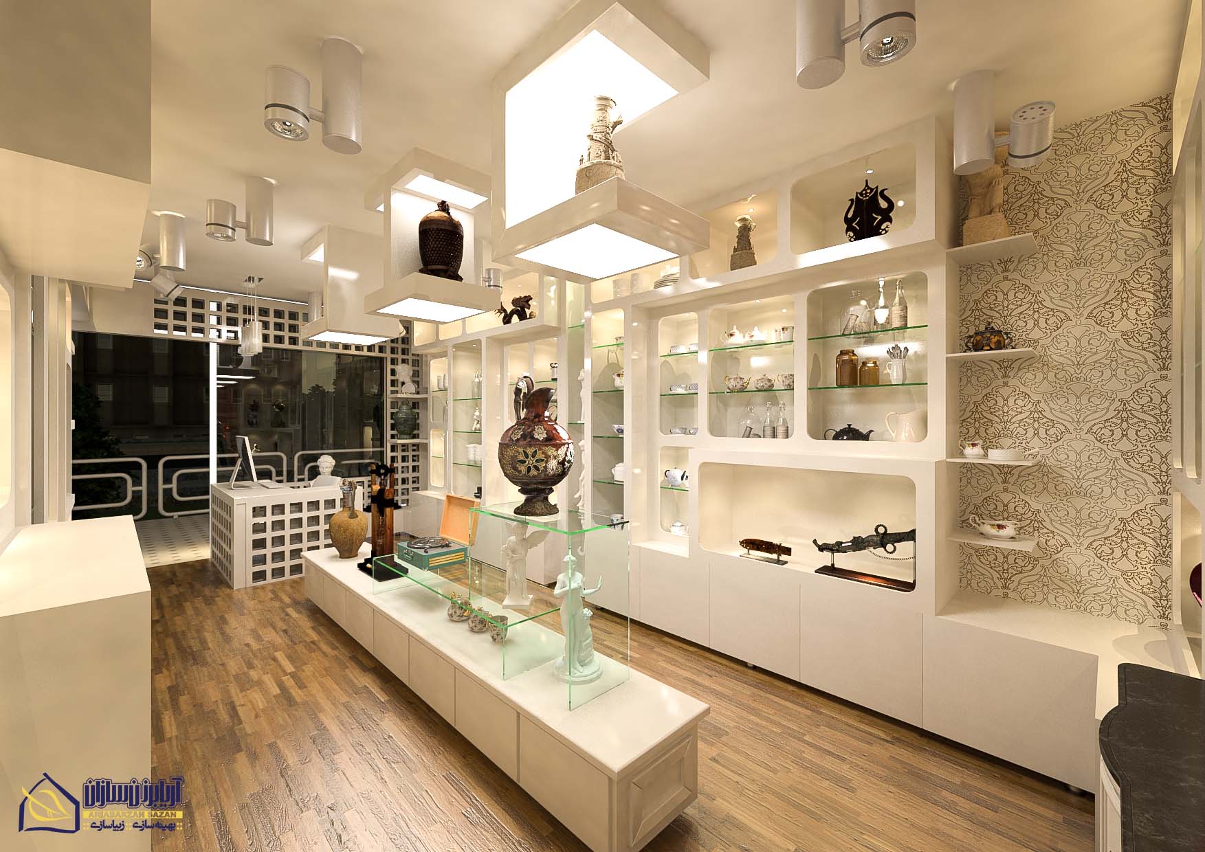 commercial interior shop design