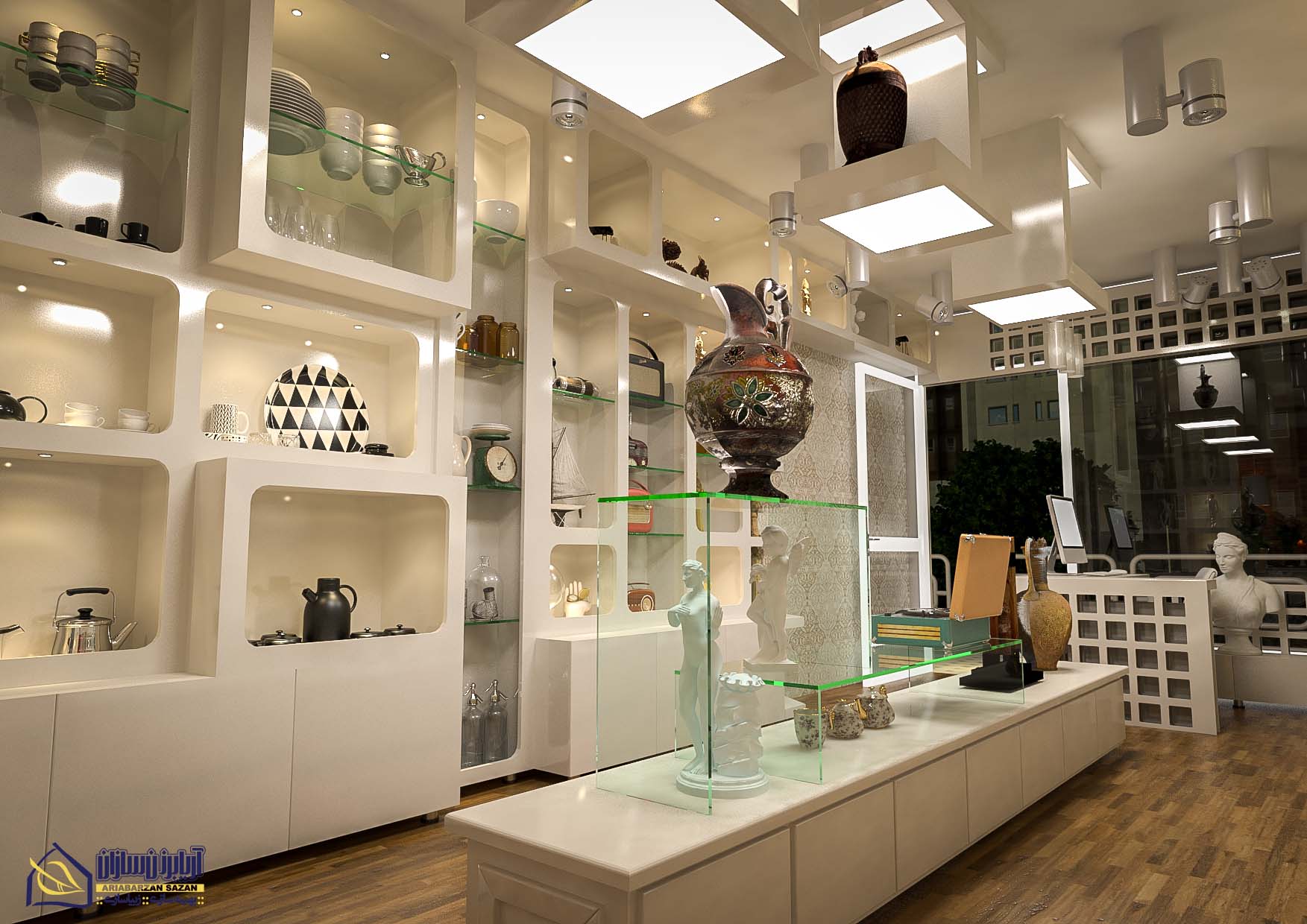 commercial interior shop design