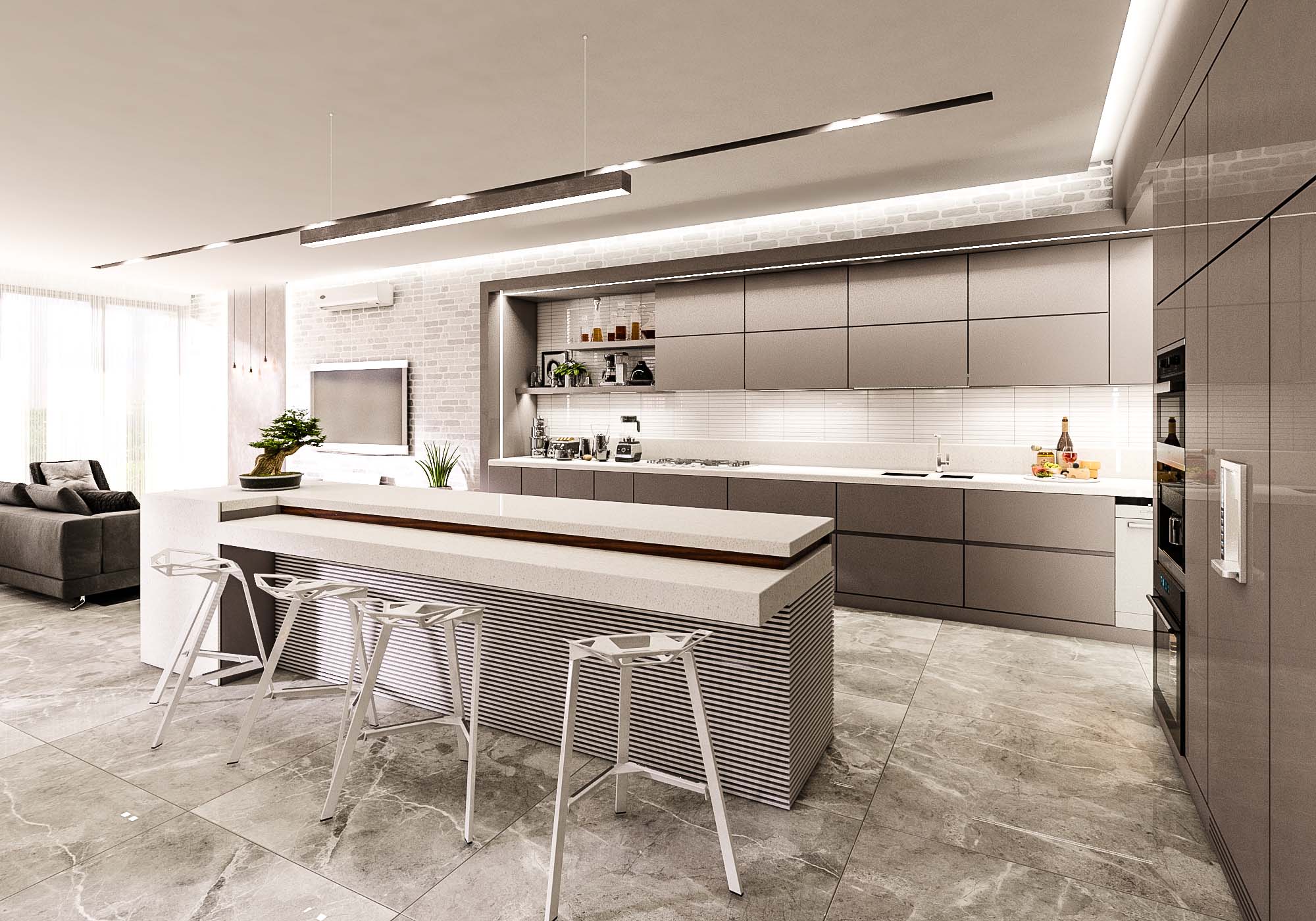 villa apartment interior exterior modern design architecture