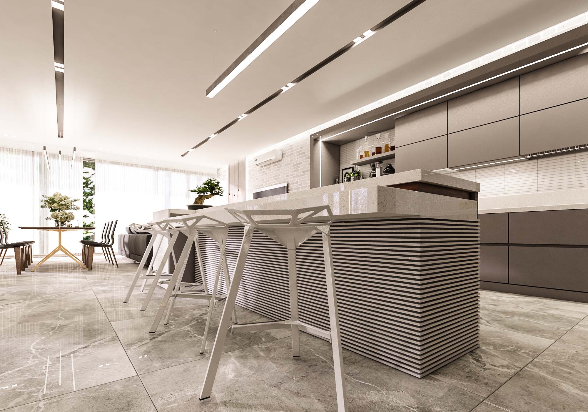 villa apartment interior exterior modern design architecture