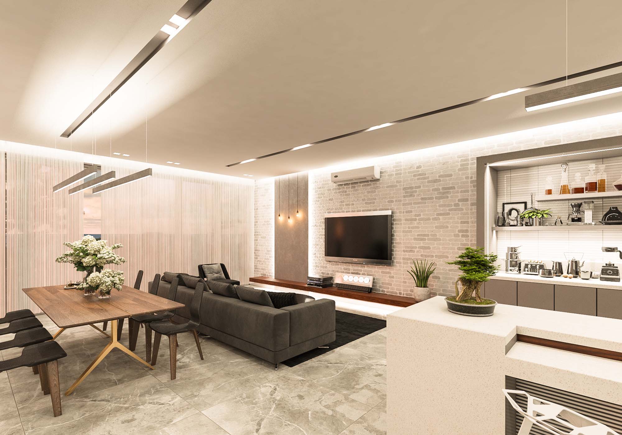 villa apartment interior exterior modern design architecture