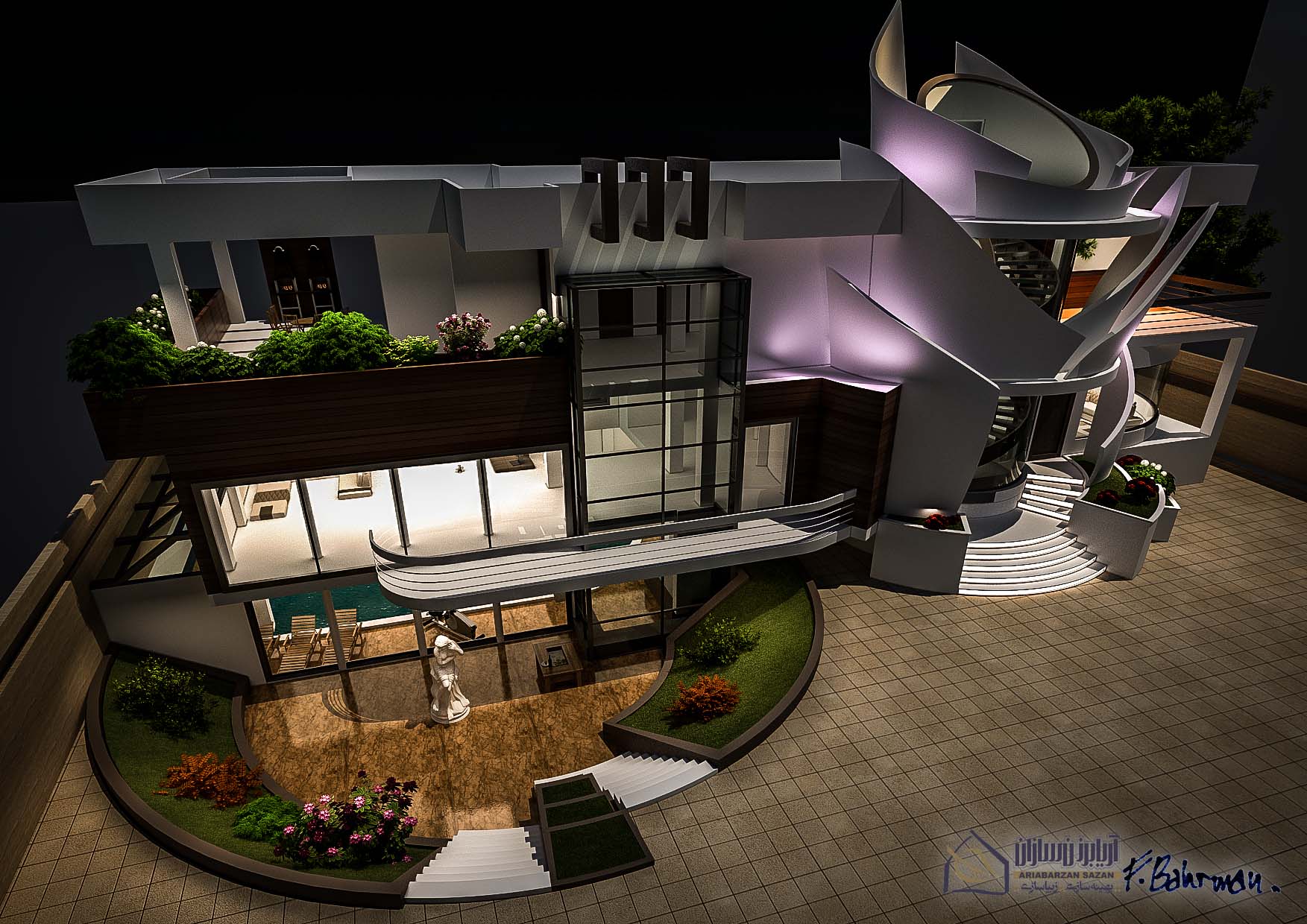 villa design architecture