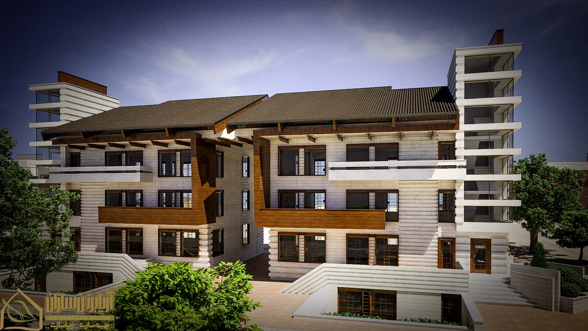 Villa apartment design exterior architecture