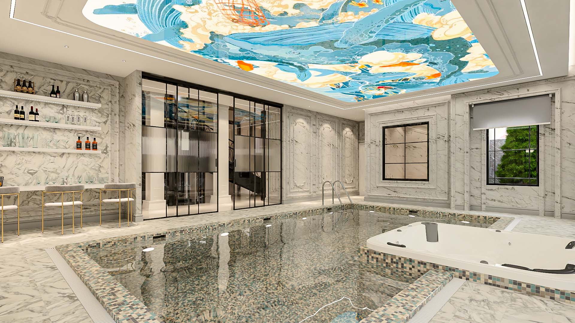Villa Classic Interior Design Architecture Residential