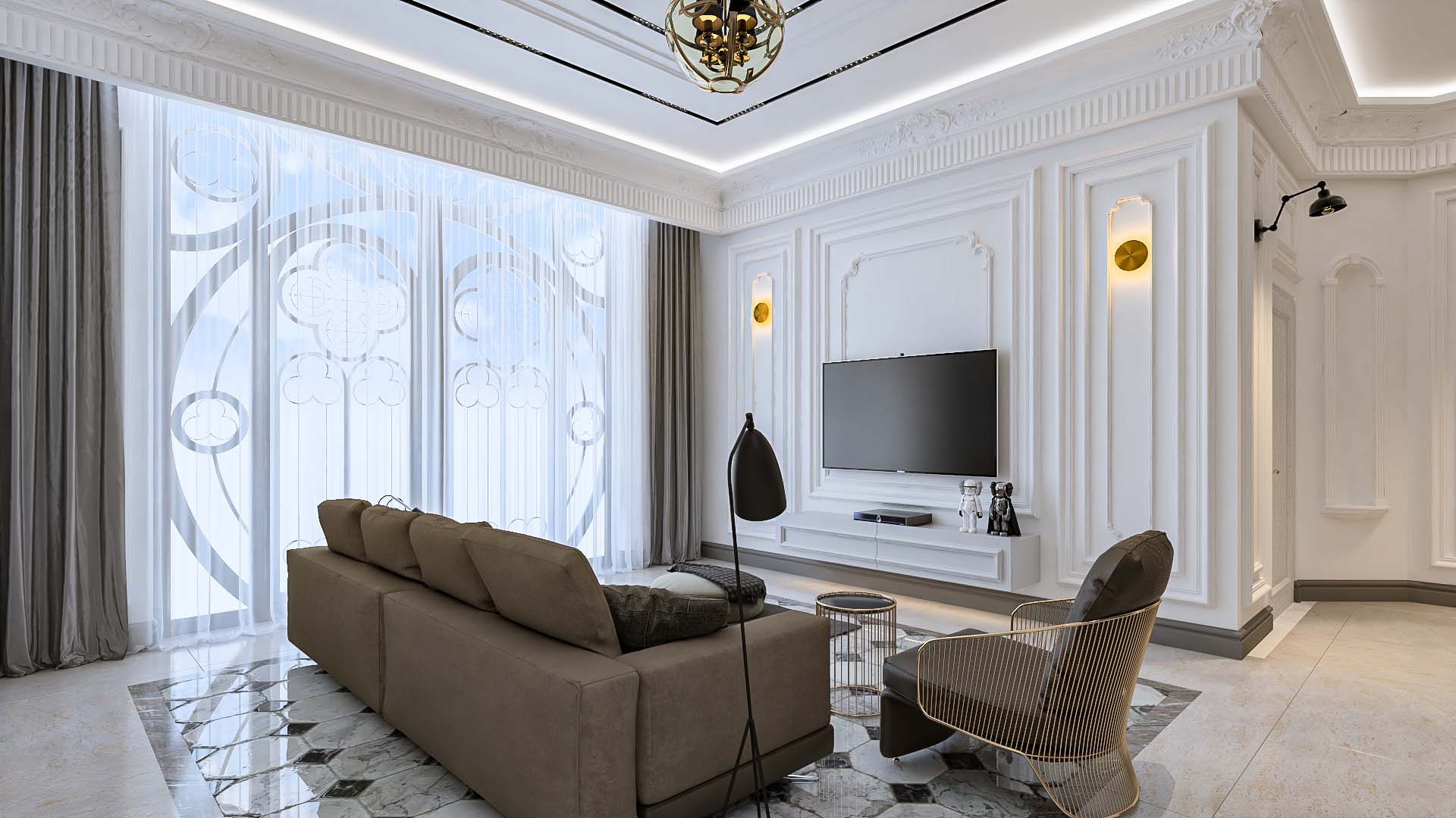 Villa Classic Interior Design Architecture Residential