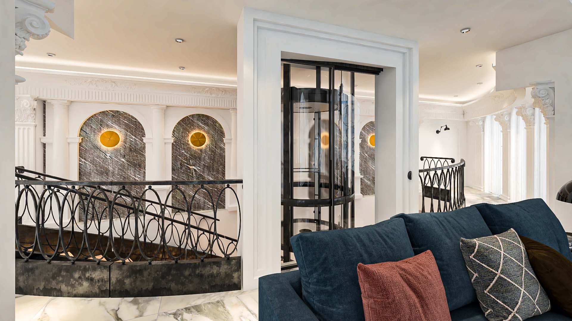 Villa Classic Interior Design Architecture Residential
