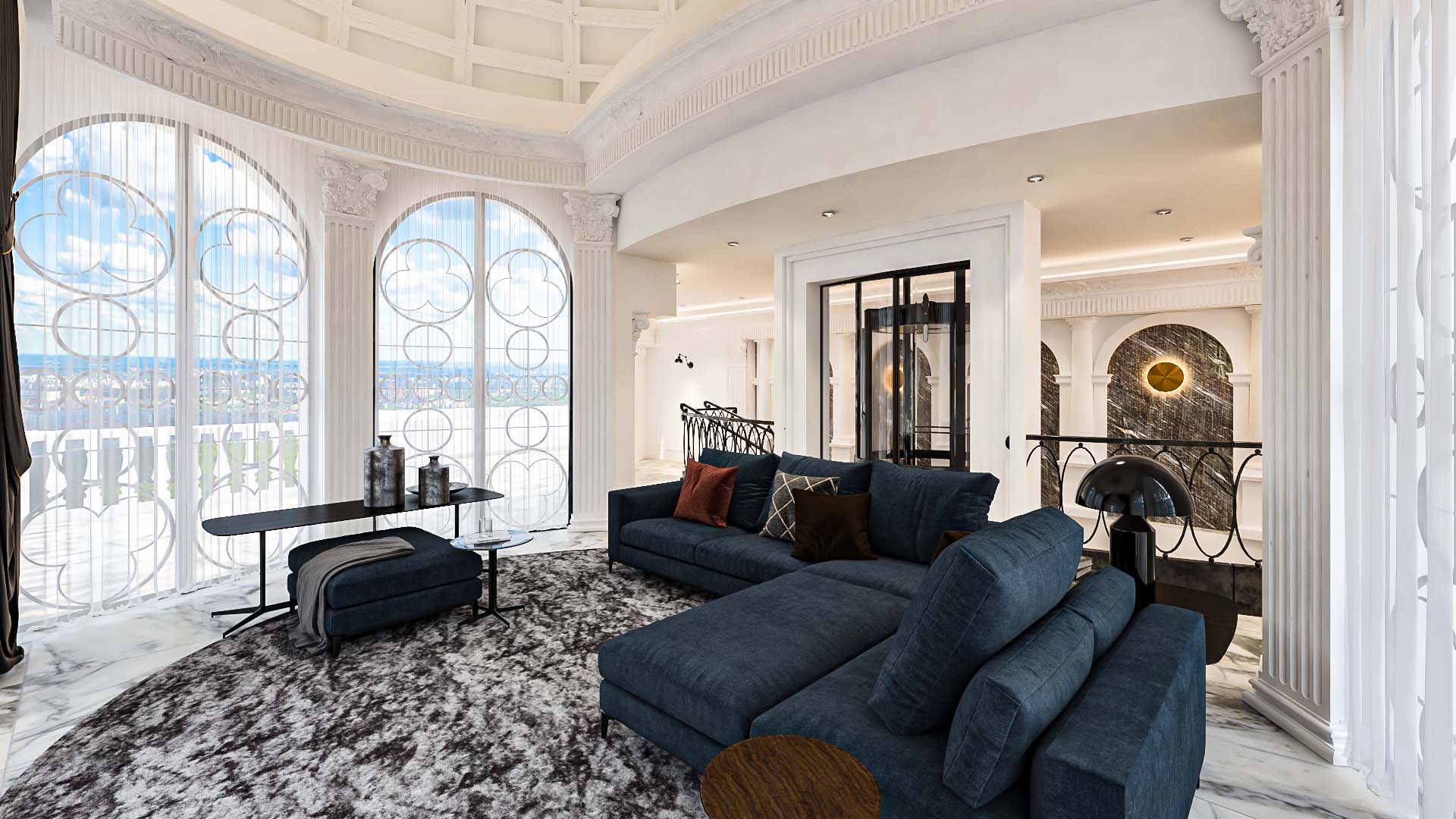 Villa Classic Interior Design Architecture Residential