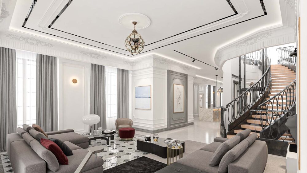 Villa Classic Interior Design Architecture Residential