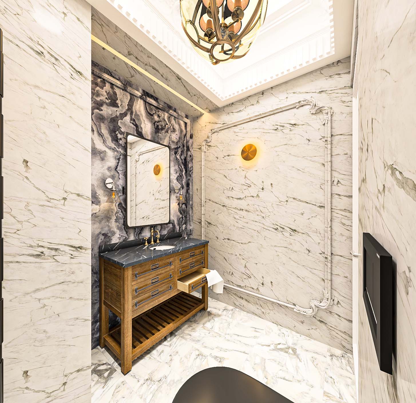 Villa Classic Interior Design Architecture Residential