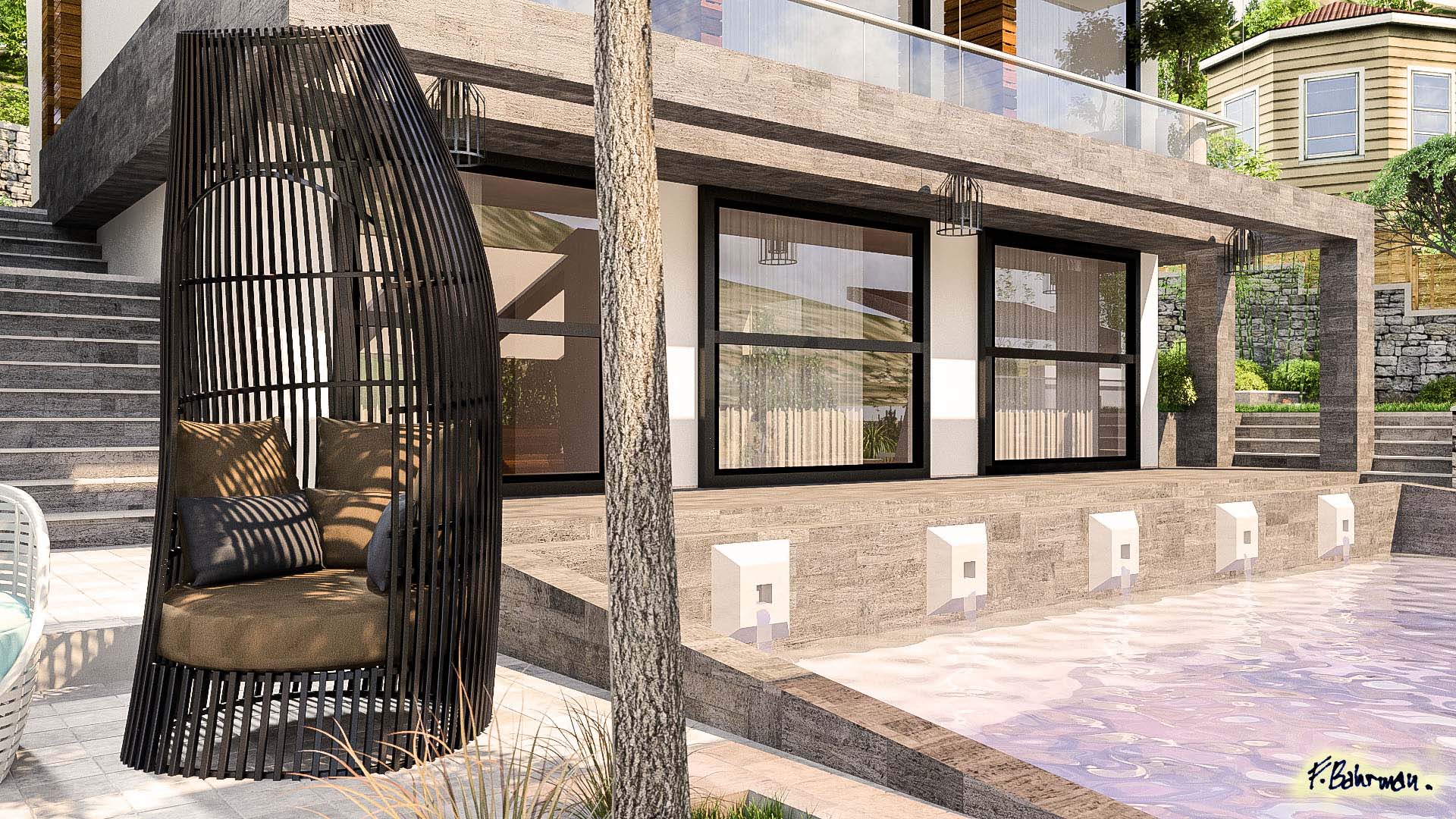 villa landscape architecture design