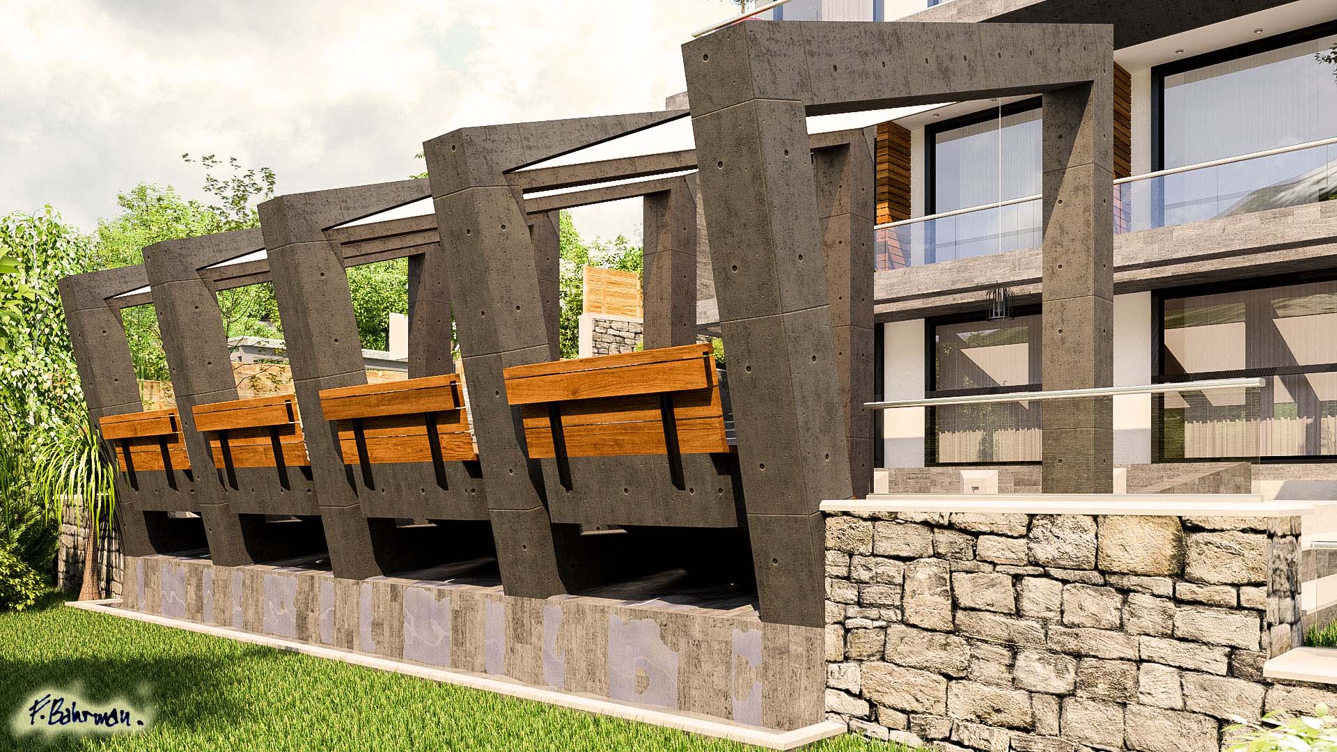 villa landscape architecture design
