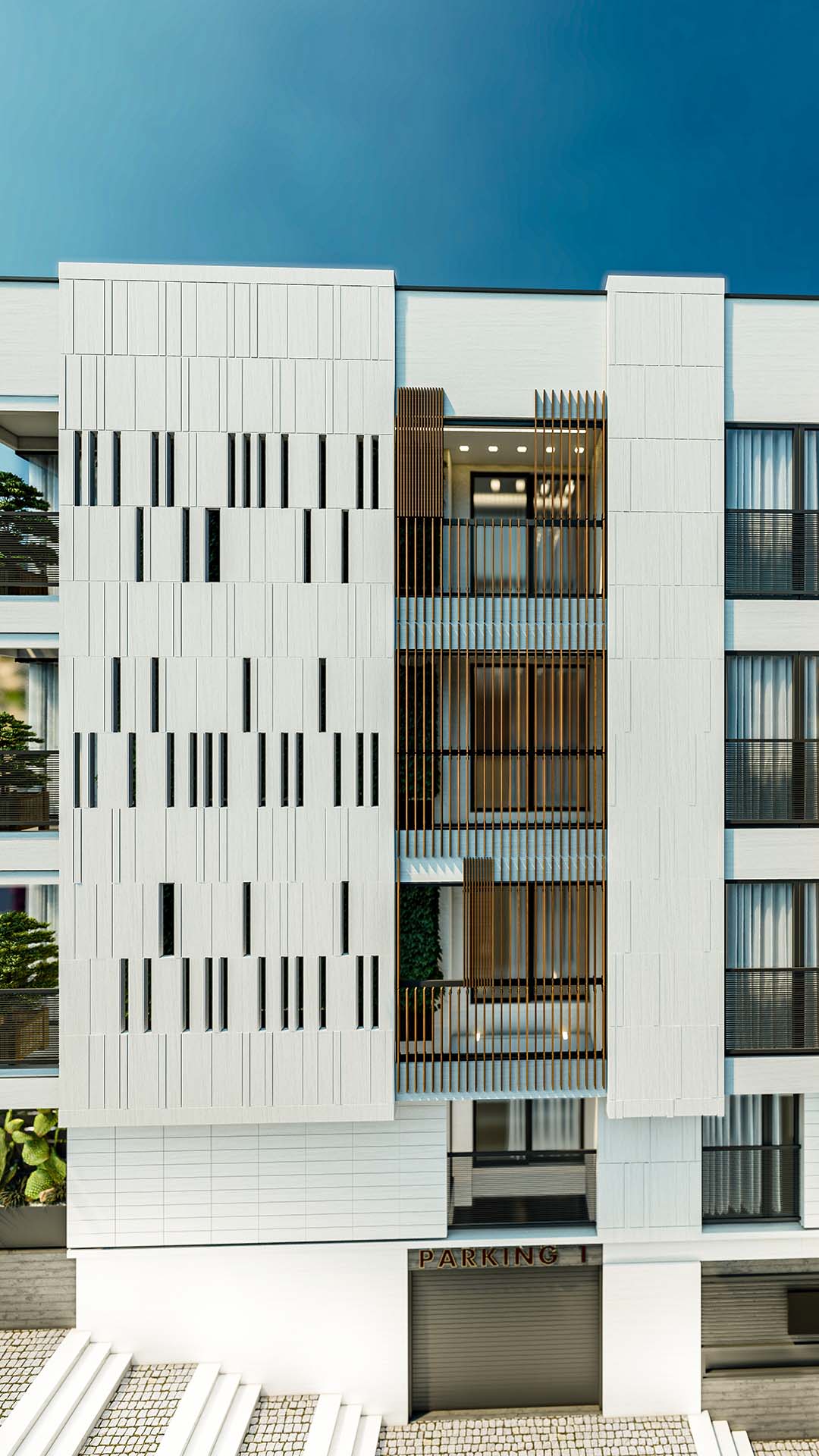Apartment Exterior Facade Design Architecture