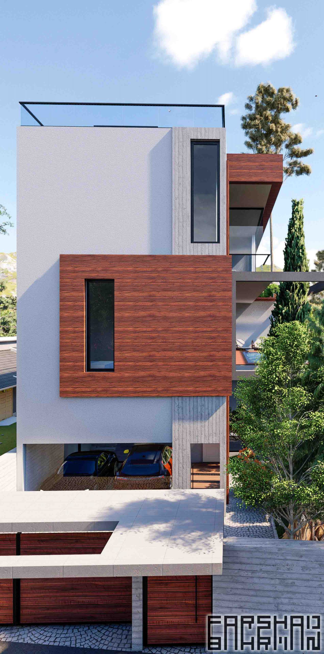 villa apartment landscape design architecture