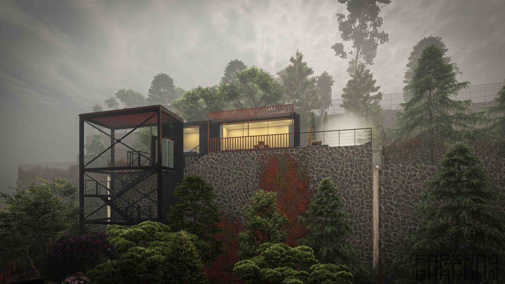 container villa architecture design