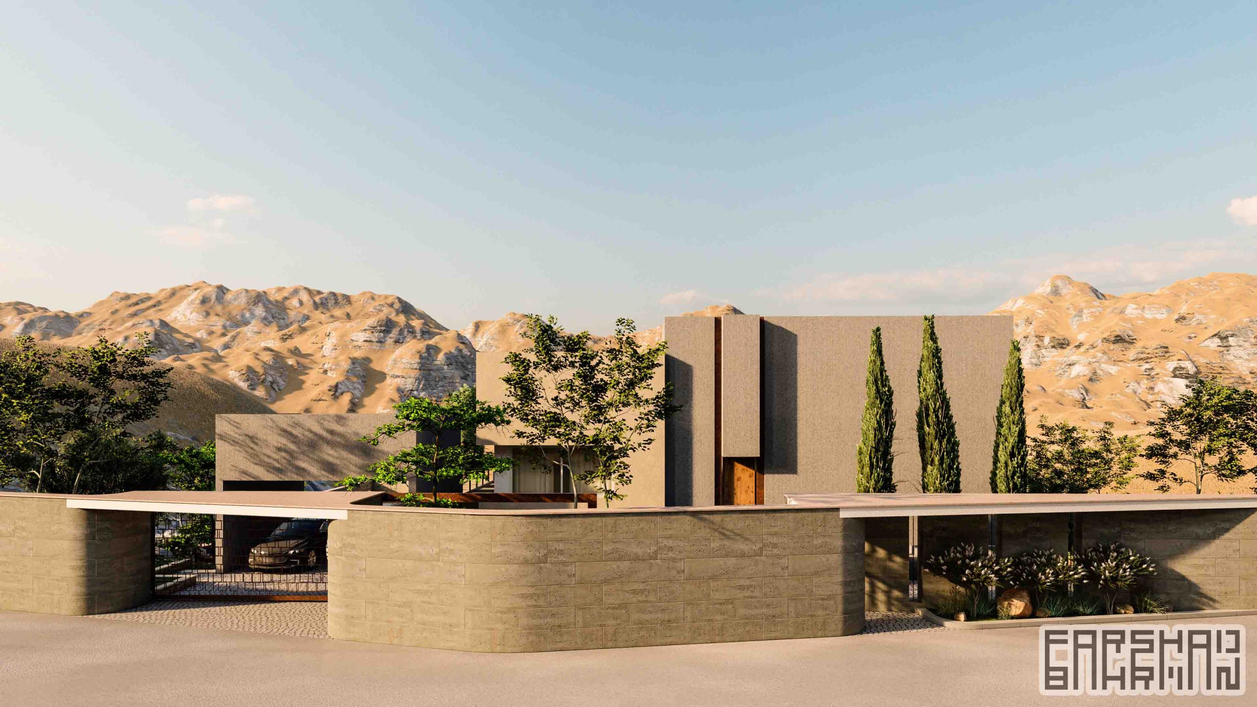 villa architecture design exterior modern