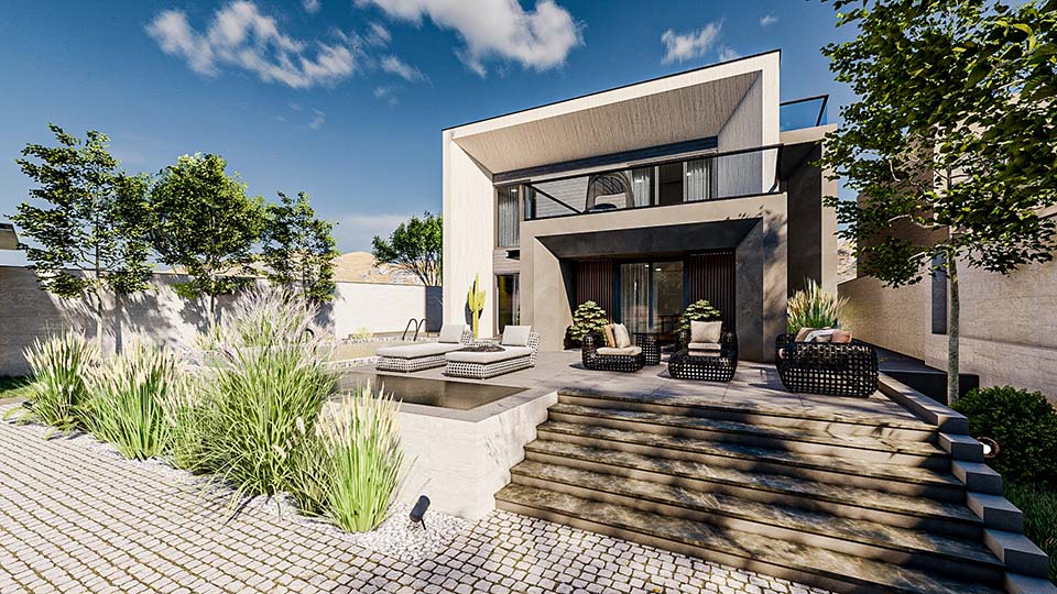 Villa Design Modern Exterior Landscape Architecture