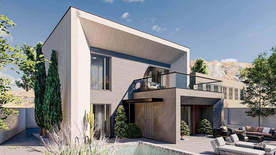 Villa Design Modern Exterior Landscape Architecture
