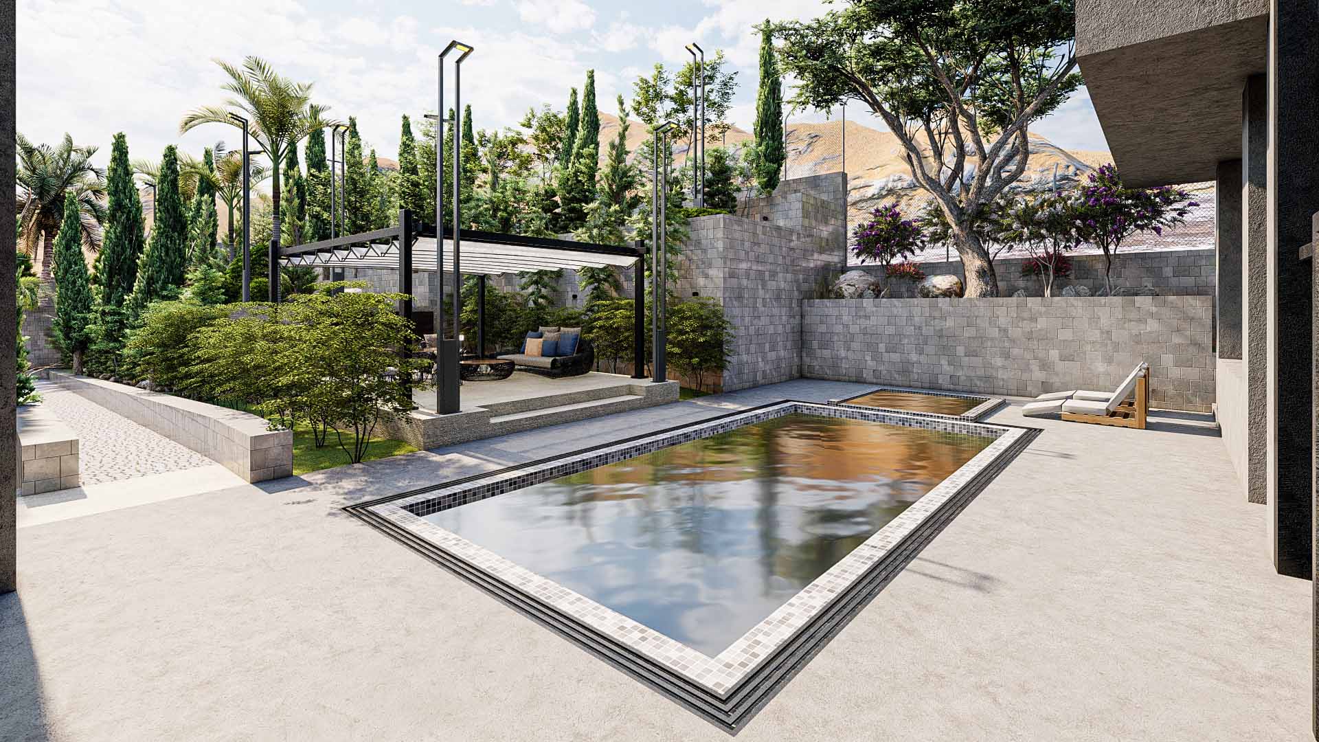 Villa Design Modern Exterior Landscape Architecture