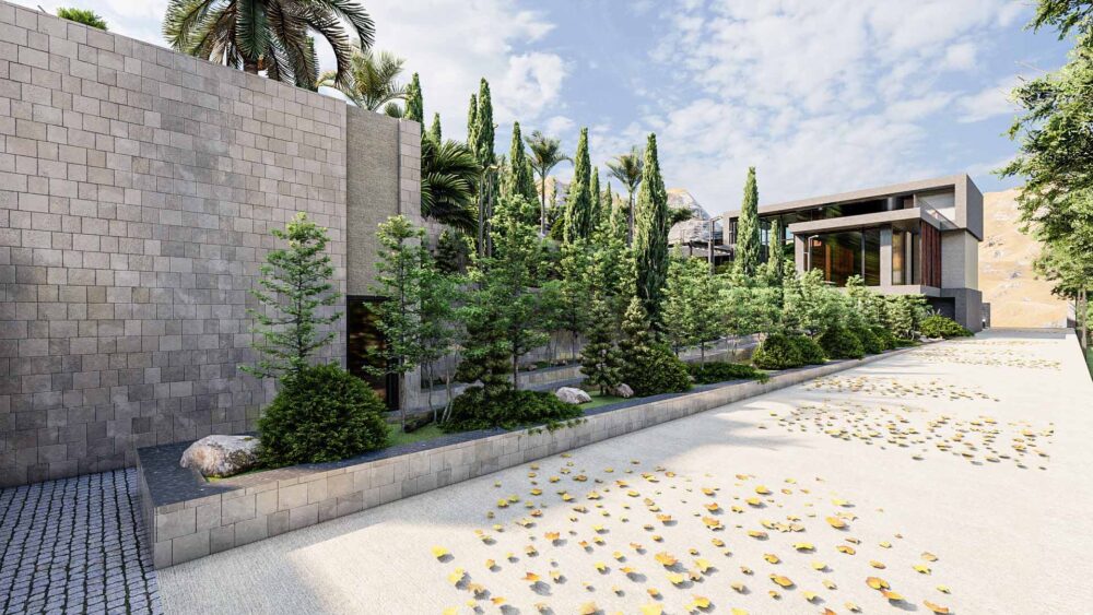 Villa Design Modern Exterior Landscape Architecture