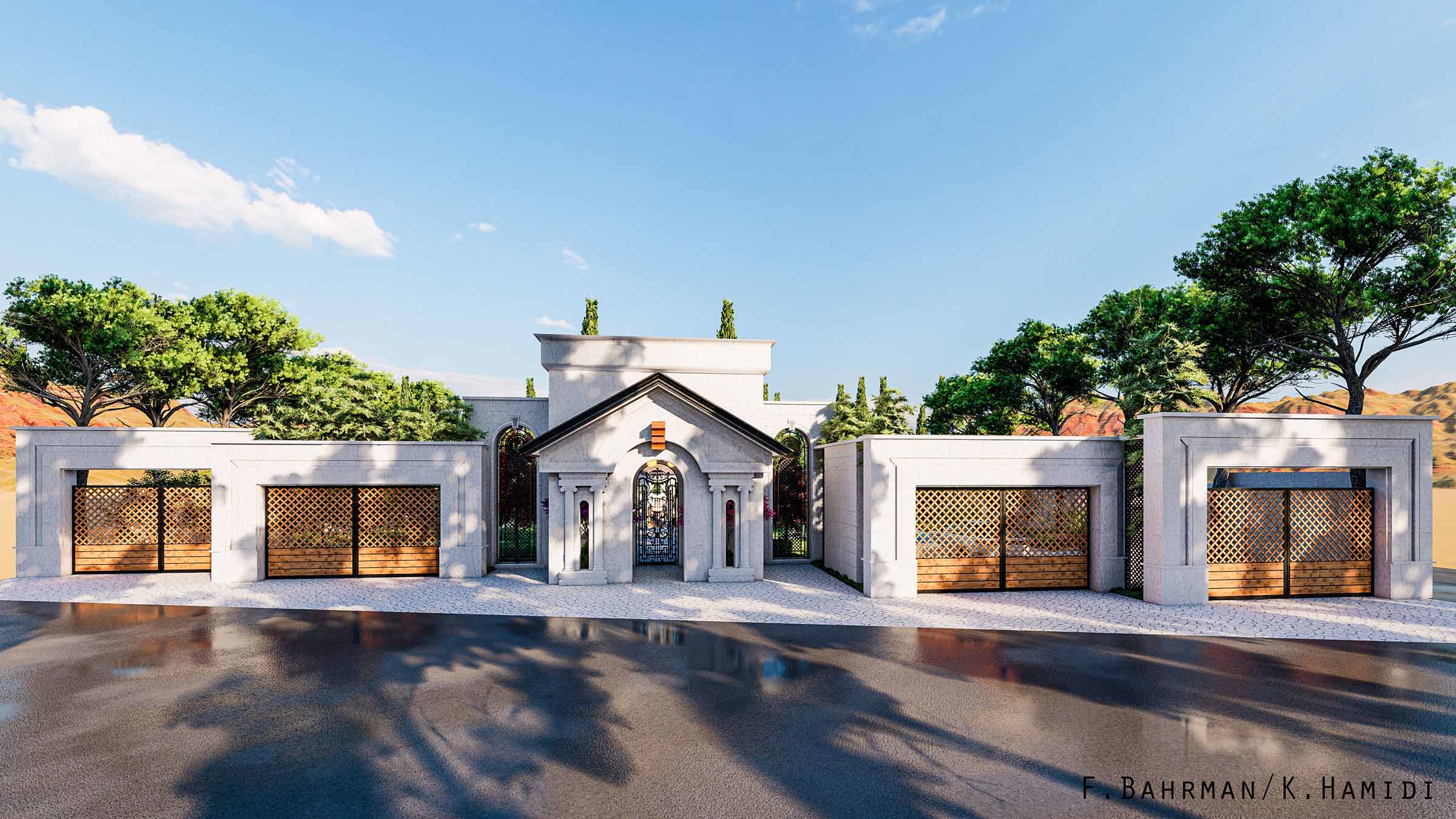 Classic Landscape Design Architecture 