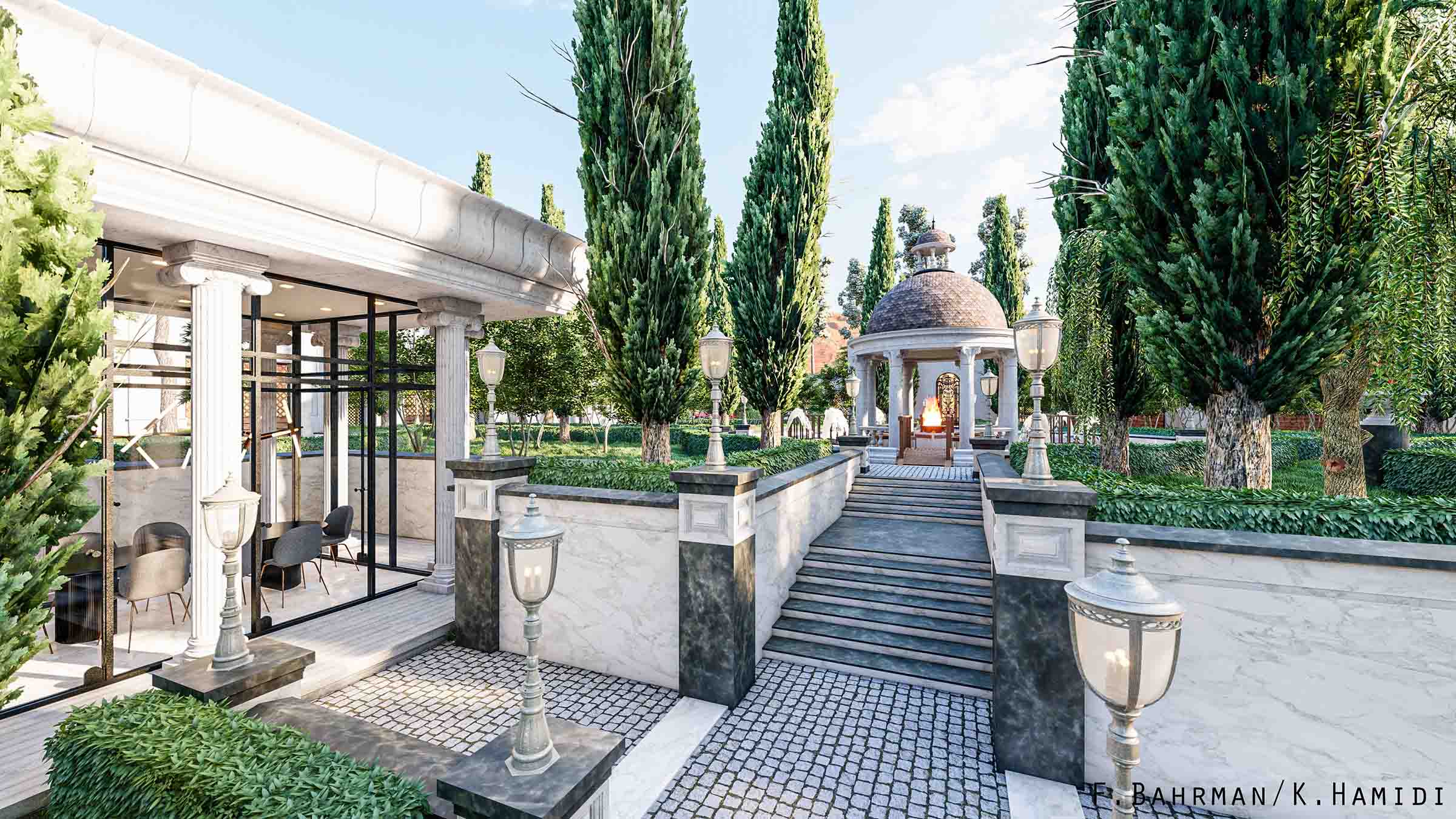 Classic Landscape Design Architecture 