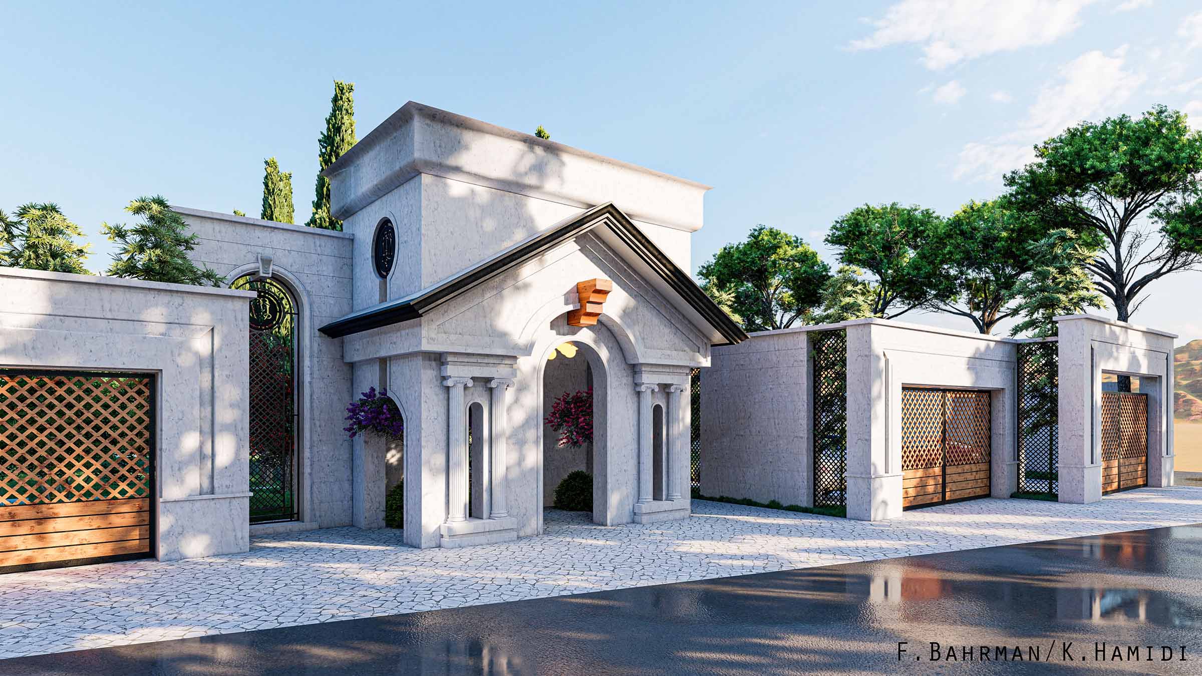 Classic Landscape Design Architecture 