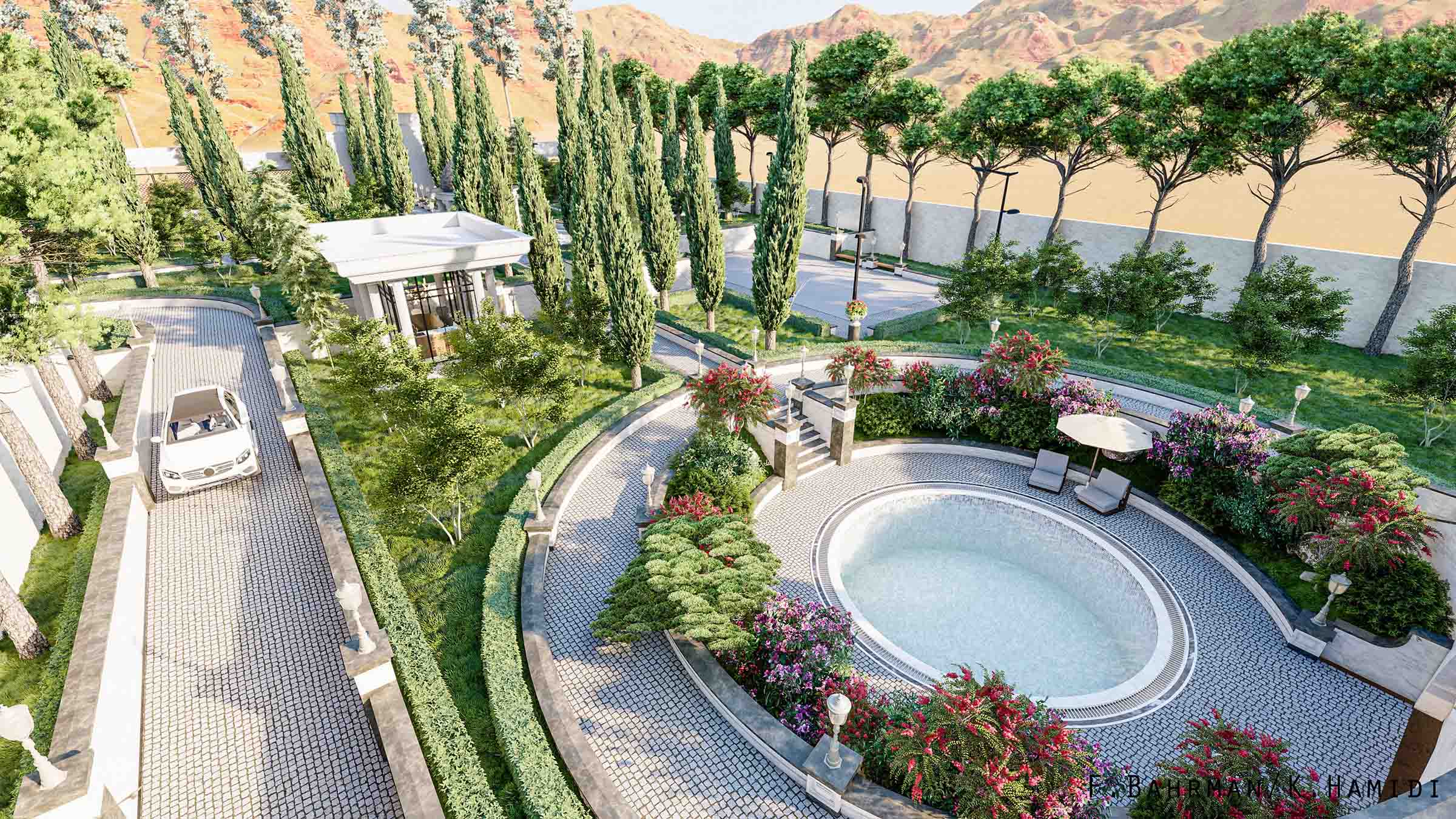 Classic Landscape Design Architecture 