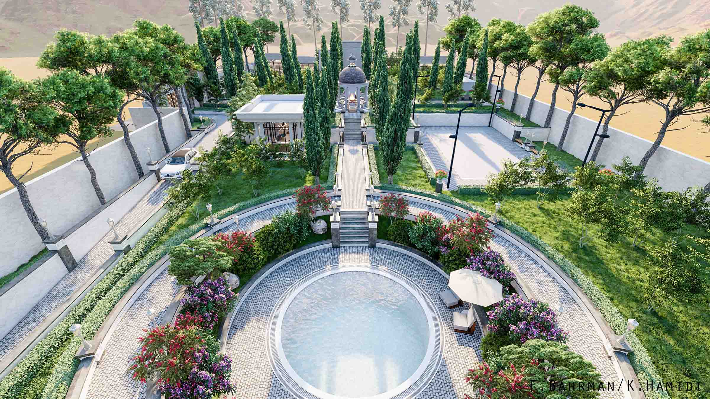 Classic Landscape Design Architecture 