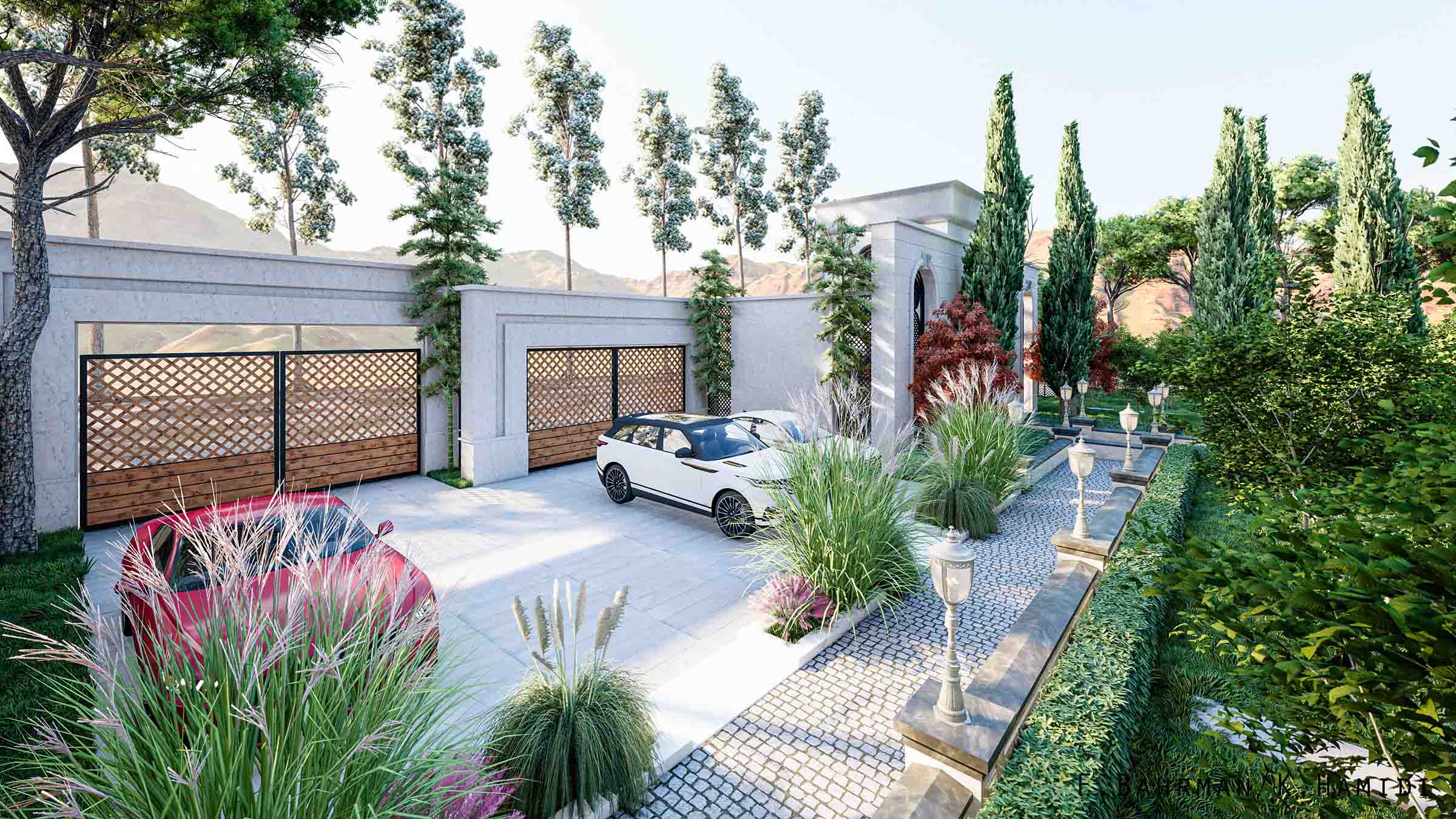 Classic Landscape Design Architecture 