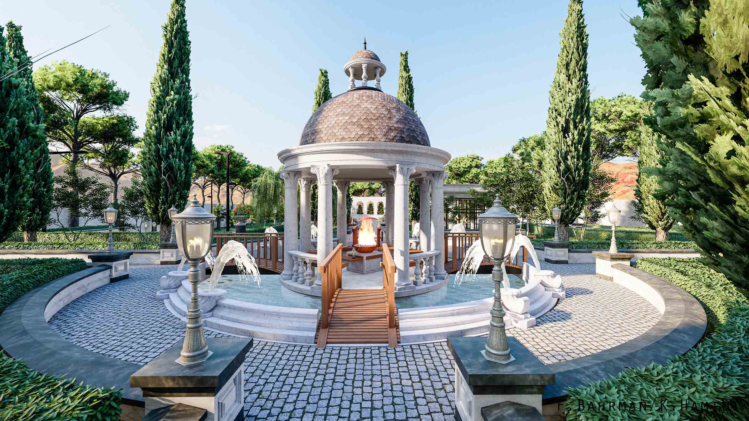 Classic Landscape Design Architecture 