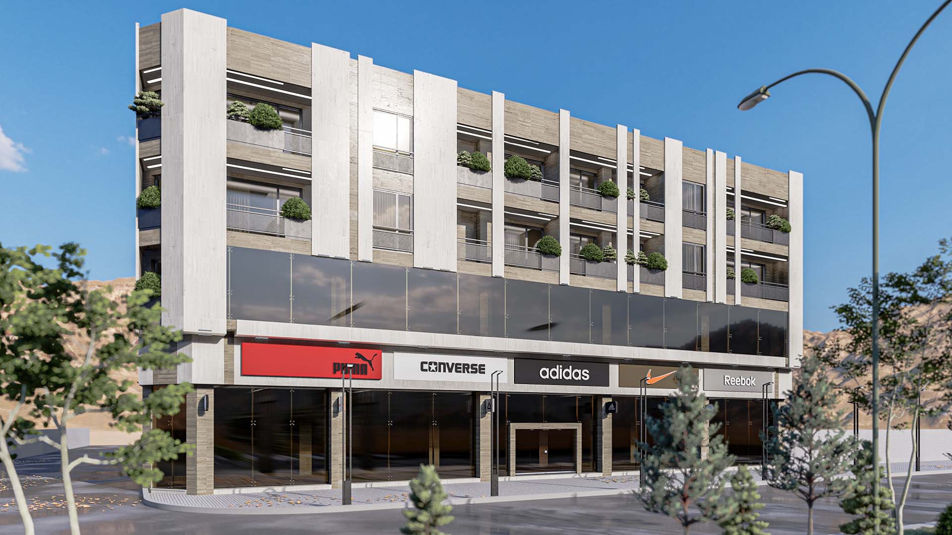 Exterior Facade Architecture Design