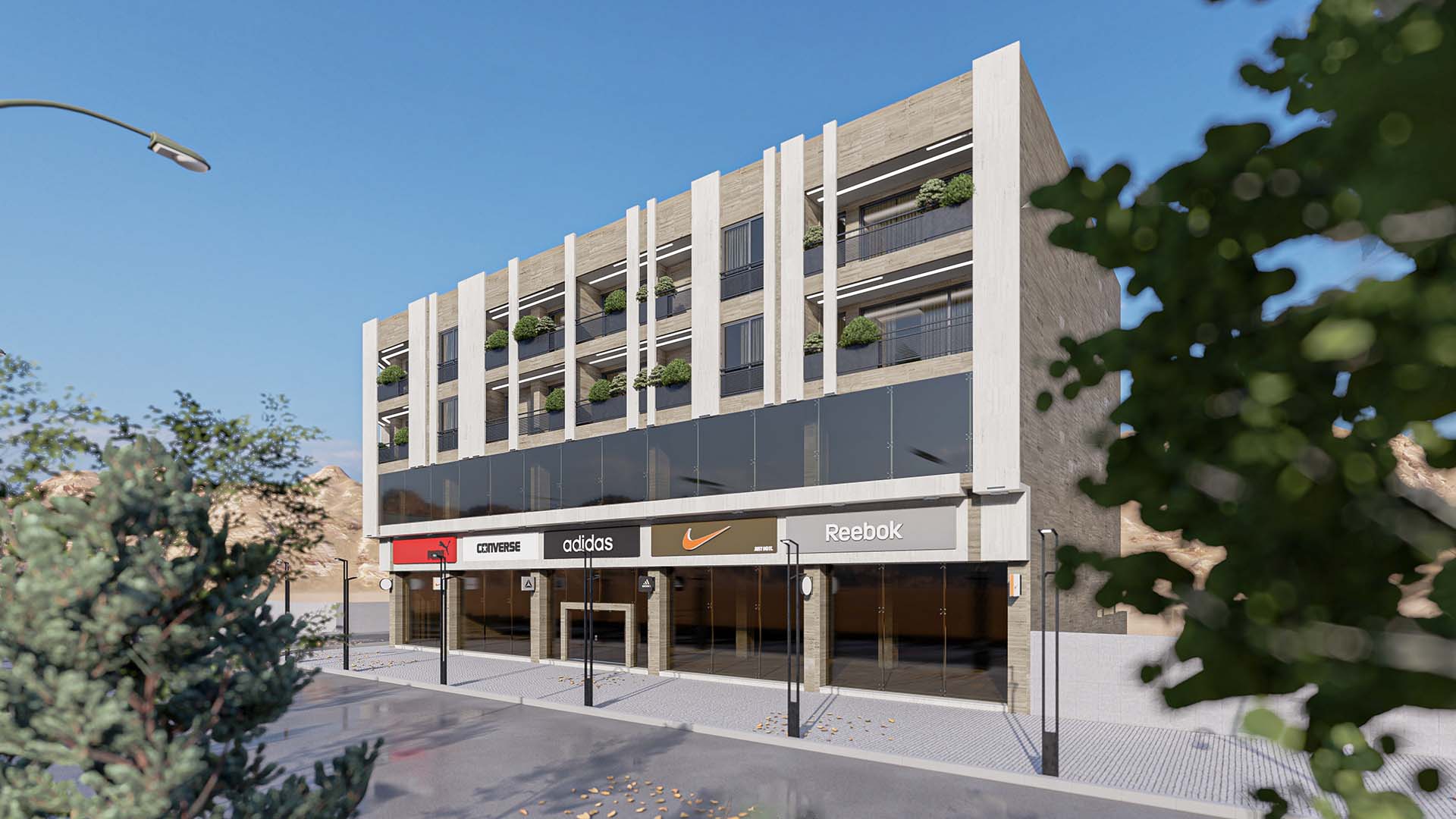 Exterior Facade Architecture Design