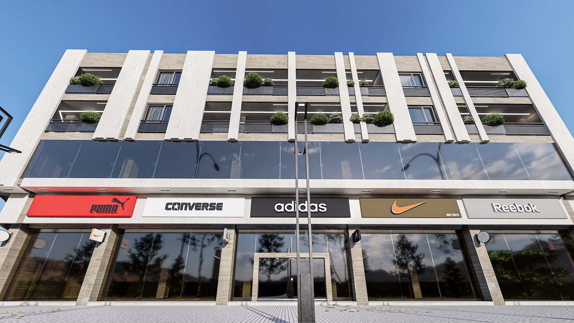 Exterior Facade Architecture Design