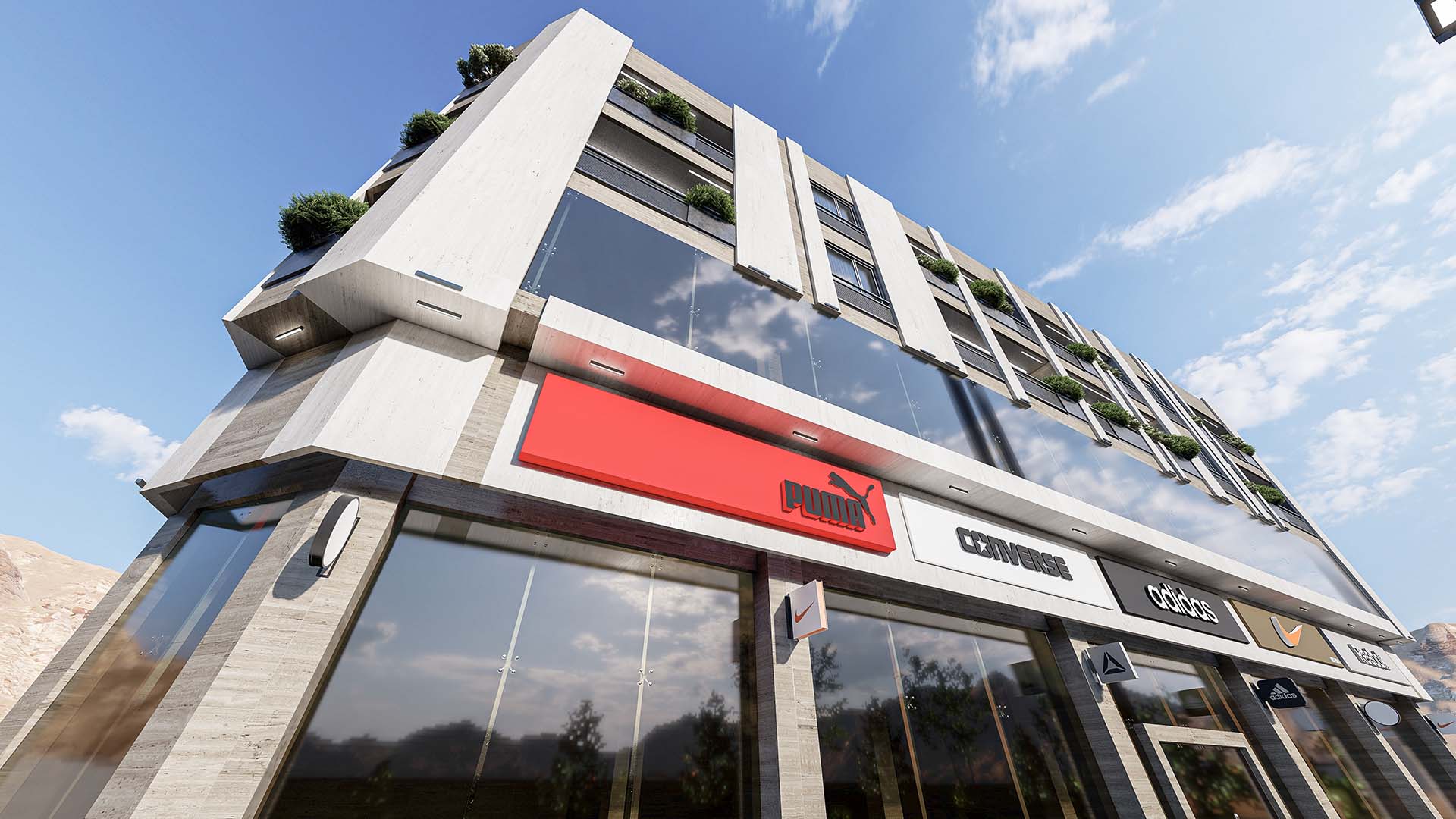 Exterior Facade Architecture Design