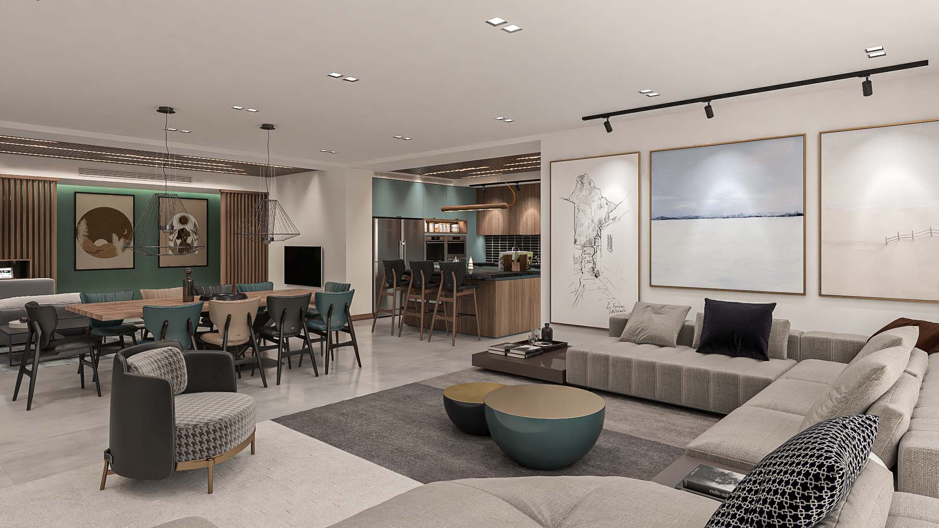 Apartment Interior Design Architecture Residential