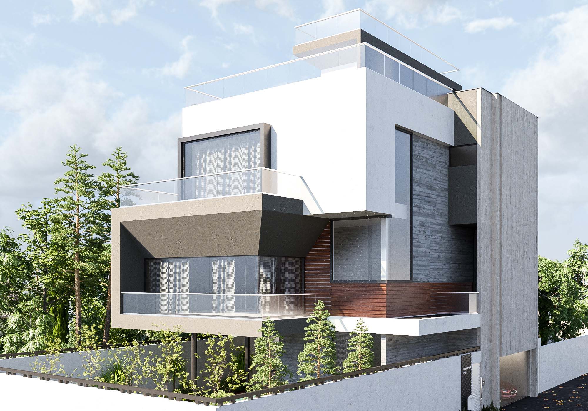 modern villa apartment architecture design