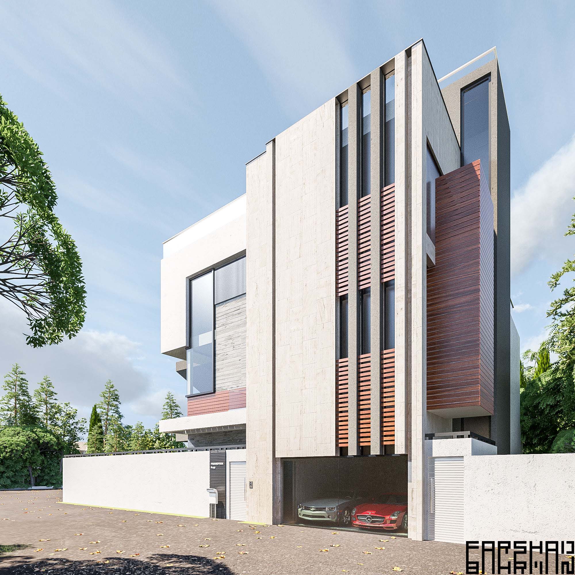 modern villa apartment architecture design