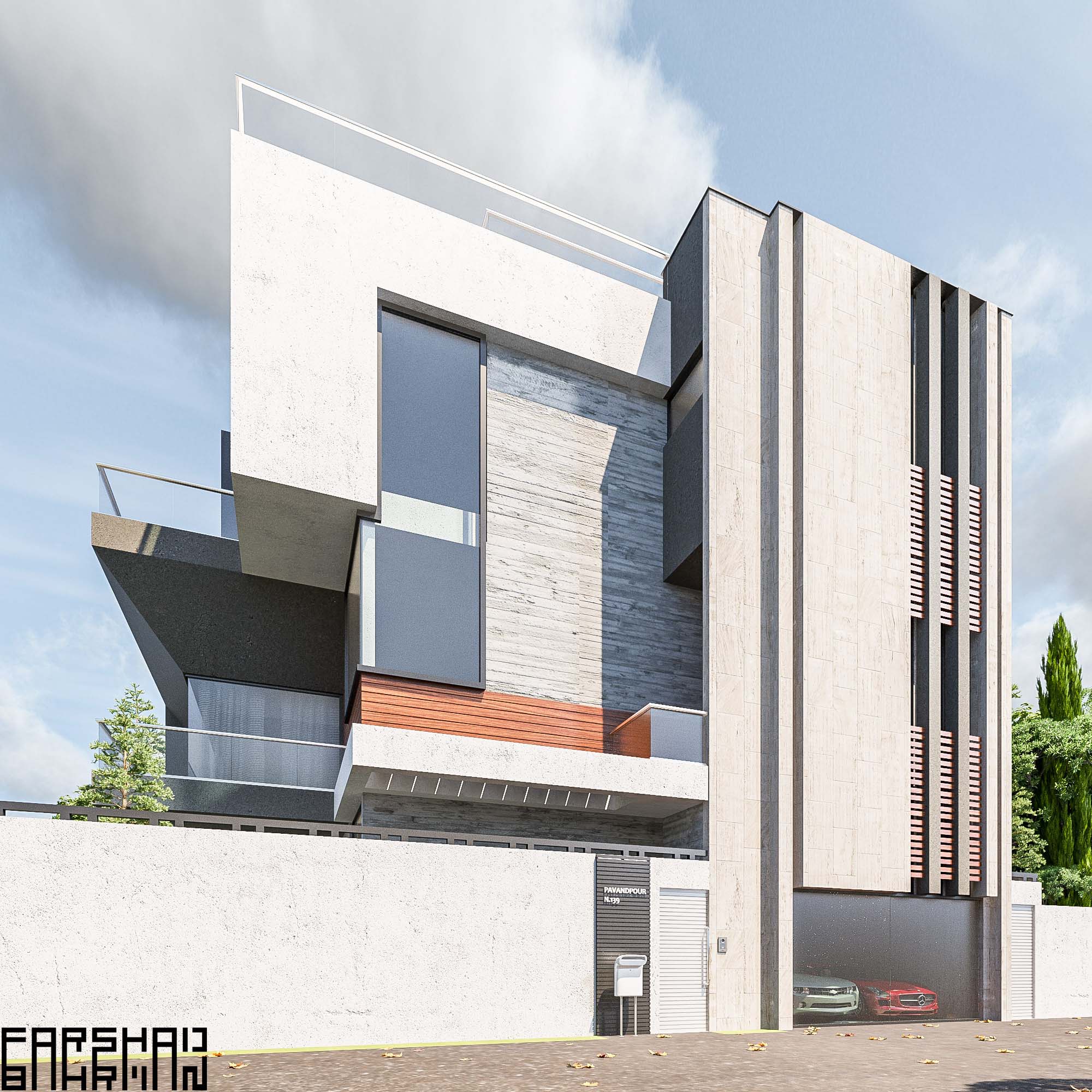 modern villa apartment architecture design
