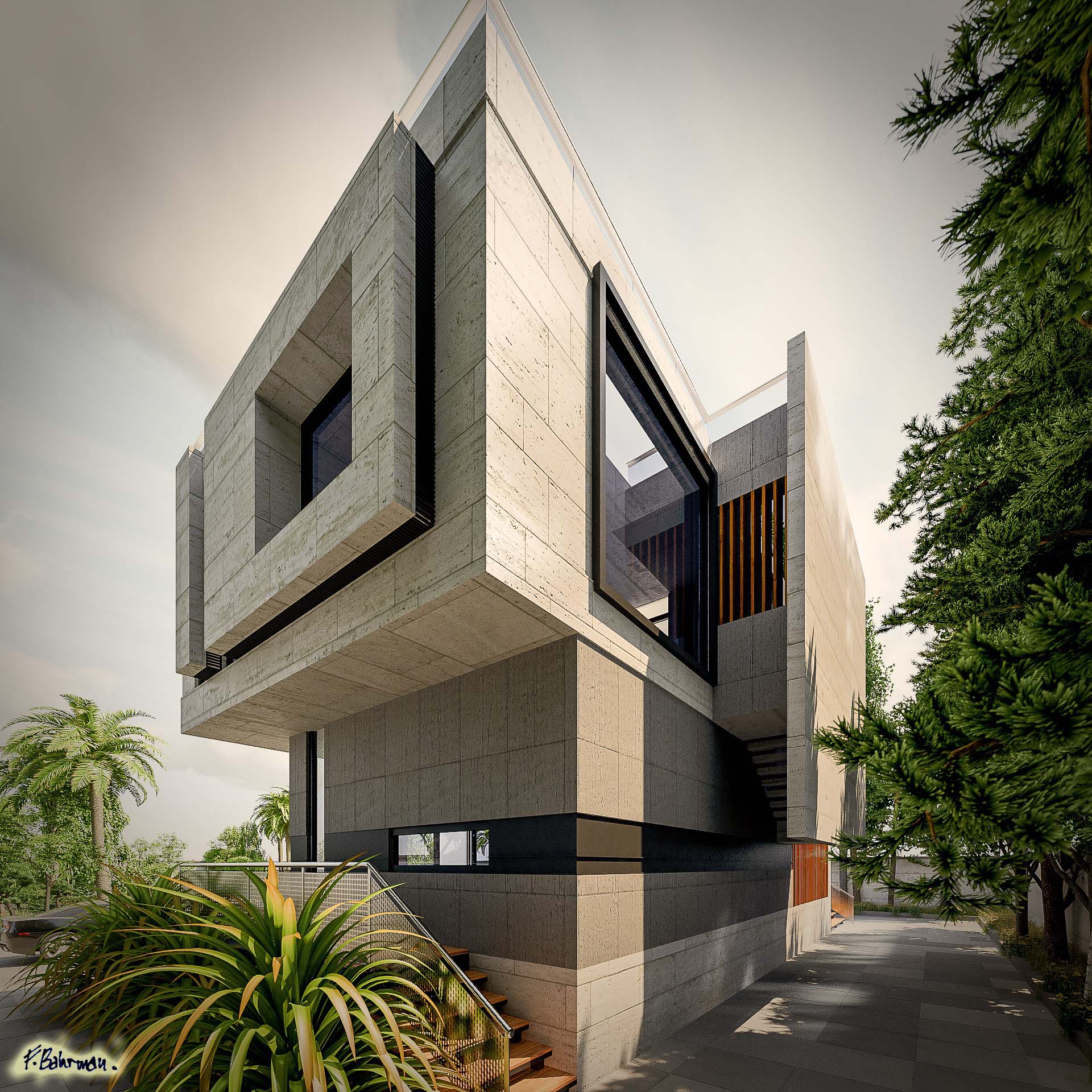 modern villa design architecture