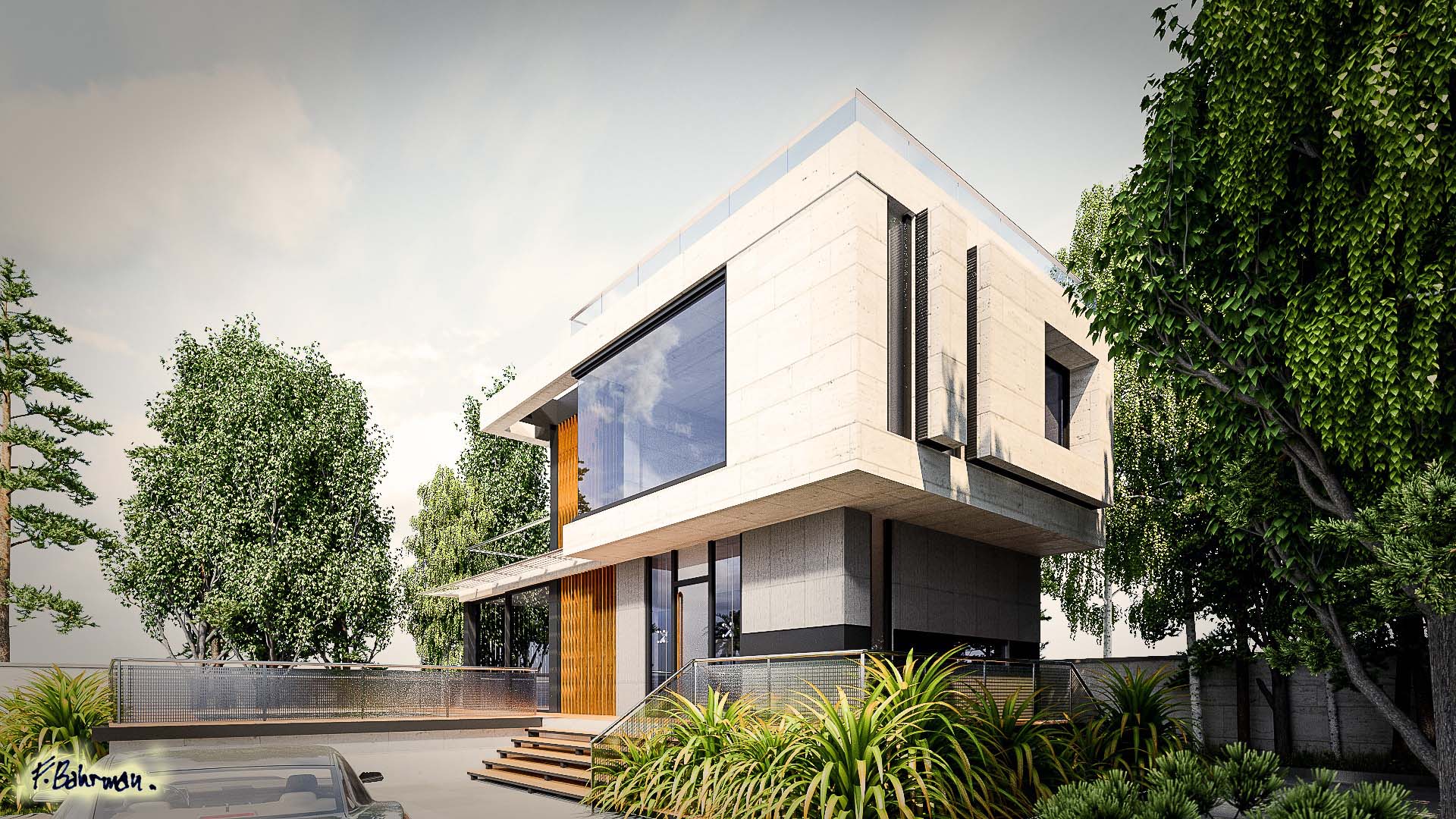 modern villa design architecture