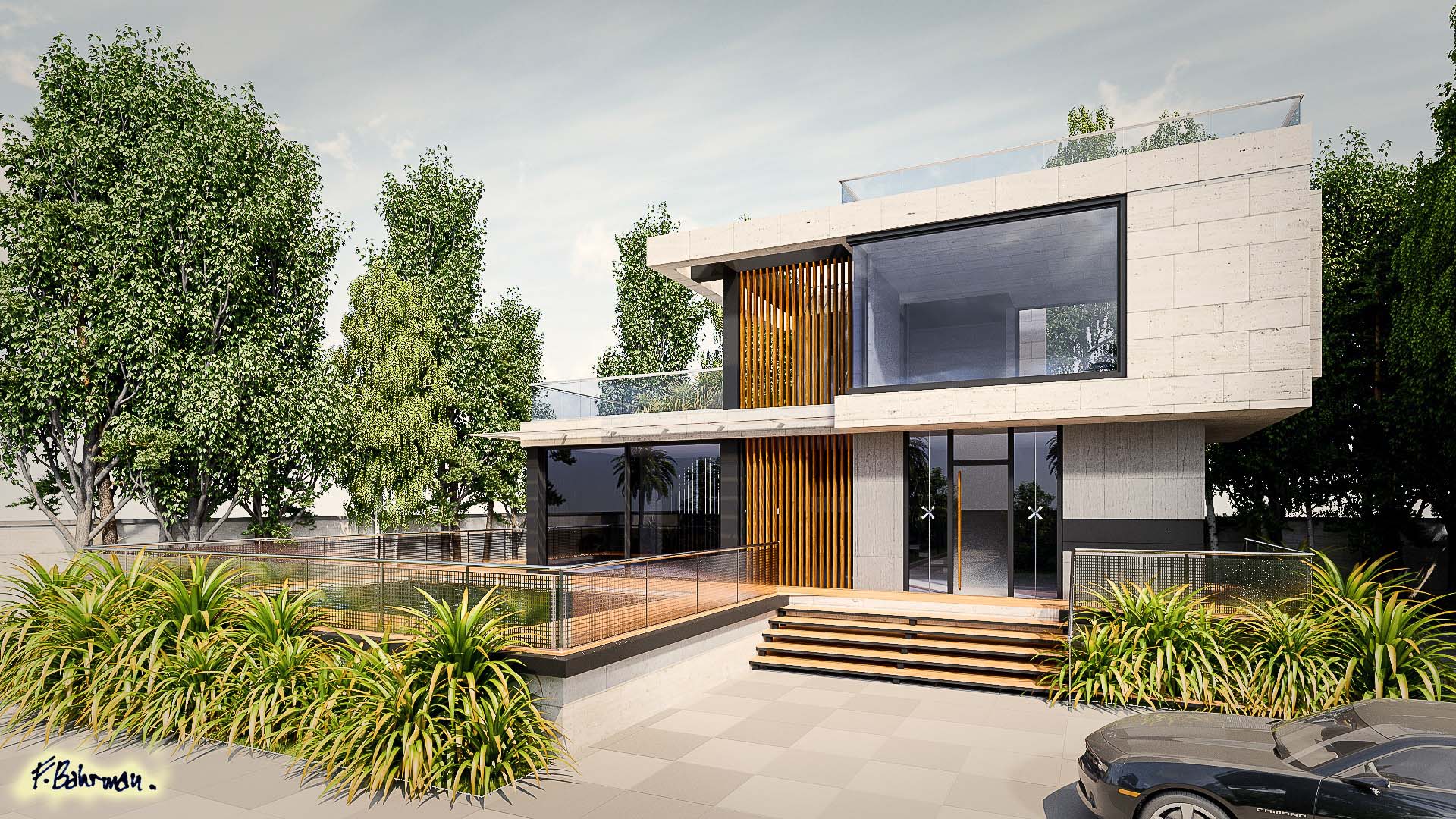 modern villa design architecture
