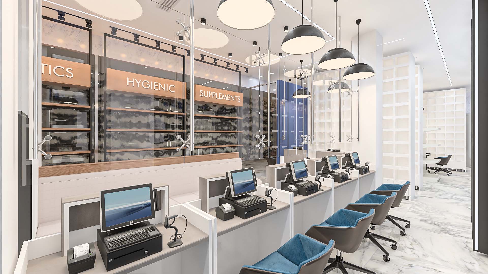 Pharmacy Interior Design Architecture Commercial 