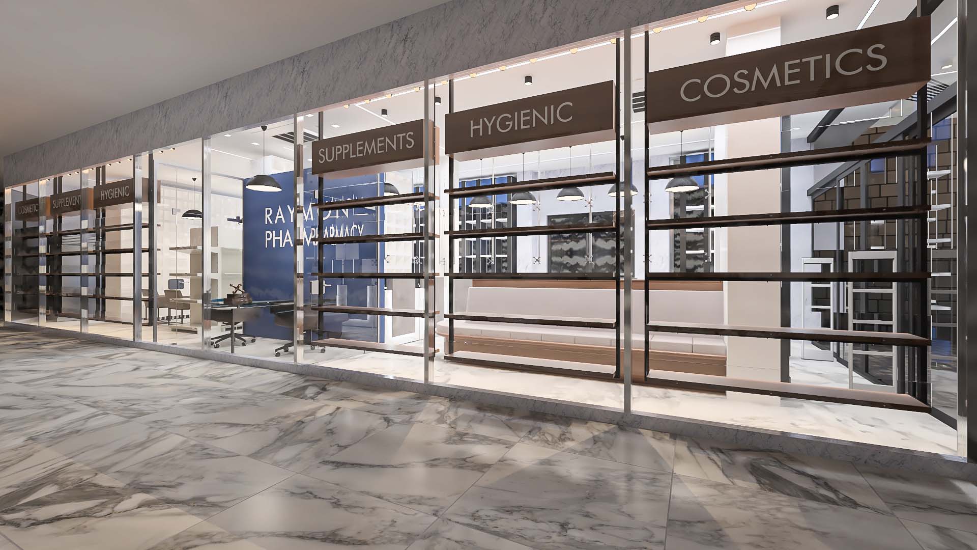 Pharmacy Interior Design Architecture Commercial 
