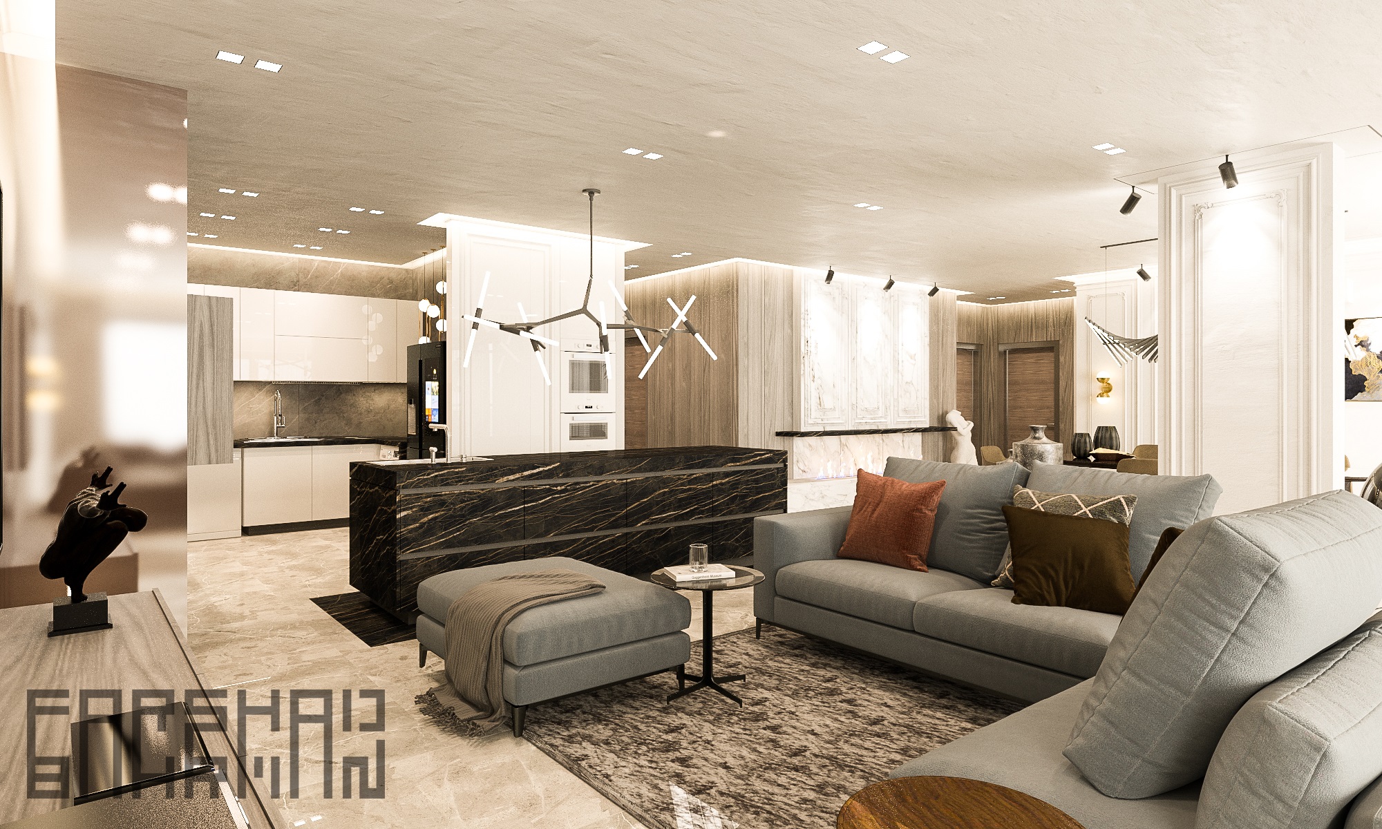 villa apartment interior exterior modern design architecture